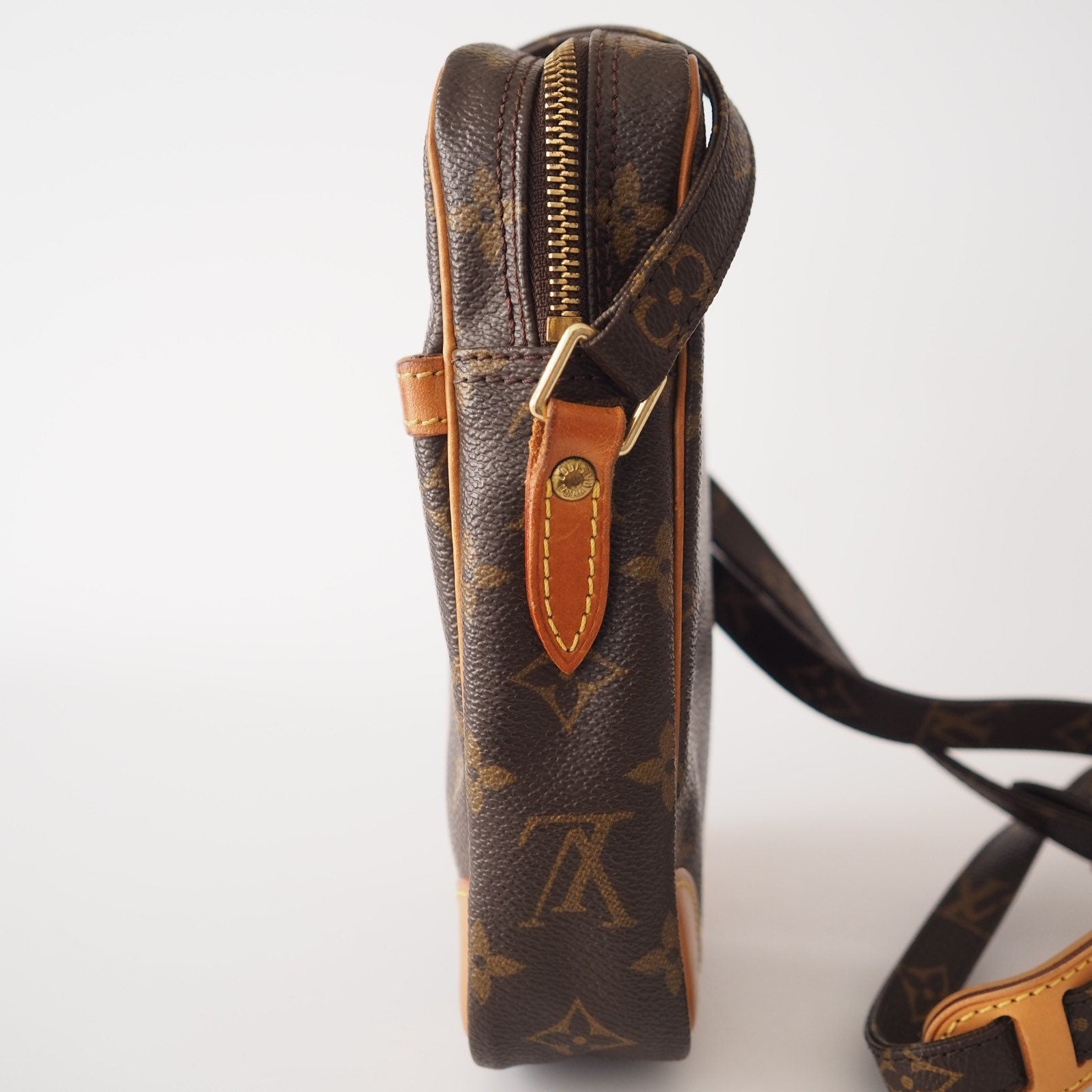 Louis Vuitton Shoulder Bag Danube Browns Monogram vintage lv Authentic