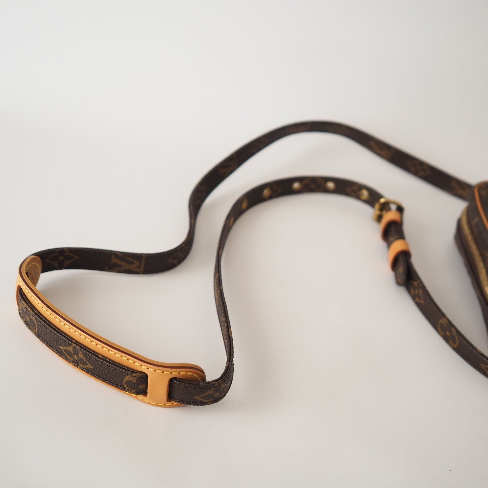 Louis Vuitton Shoulder Bag Danube Browns Monogram vintage lv Authentic