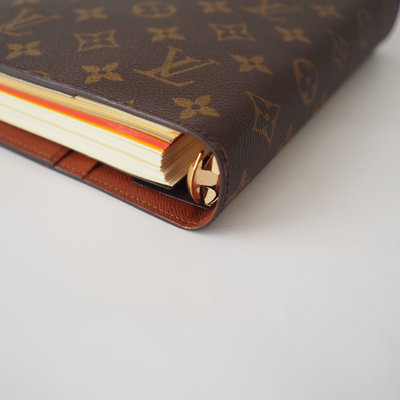 Louis Vuitton Monogram Agenda GM Day Planner Cover Authentic