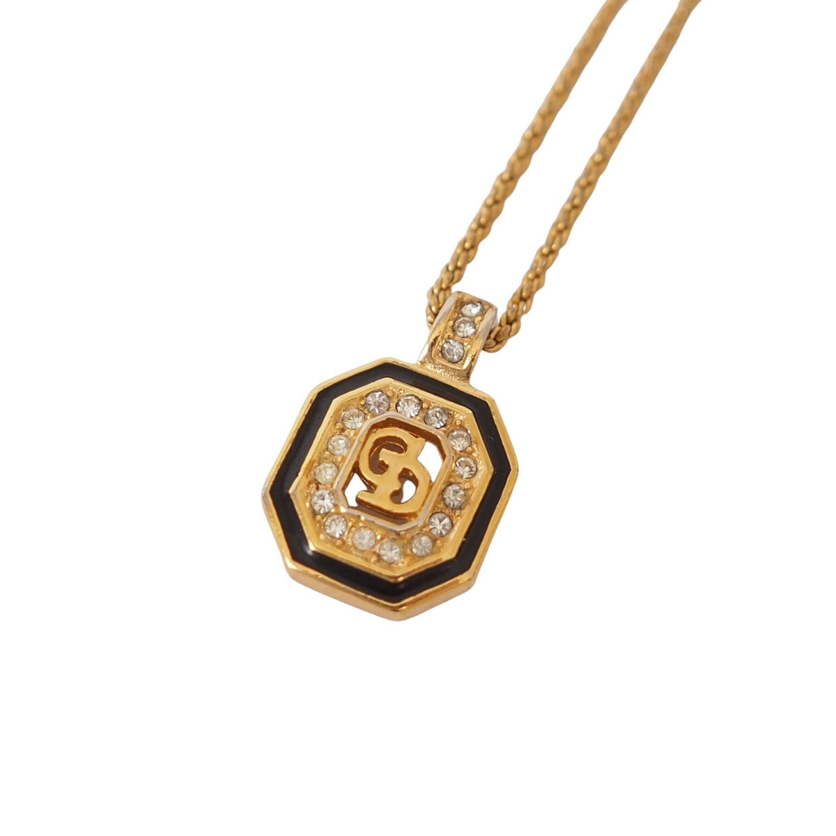 Christian Dior CDロゴ ネックレス