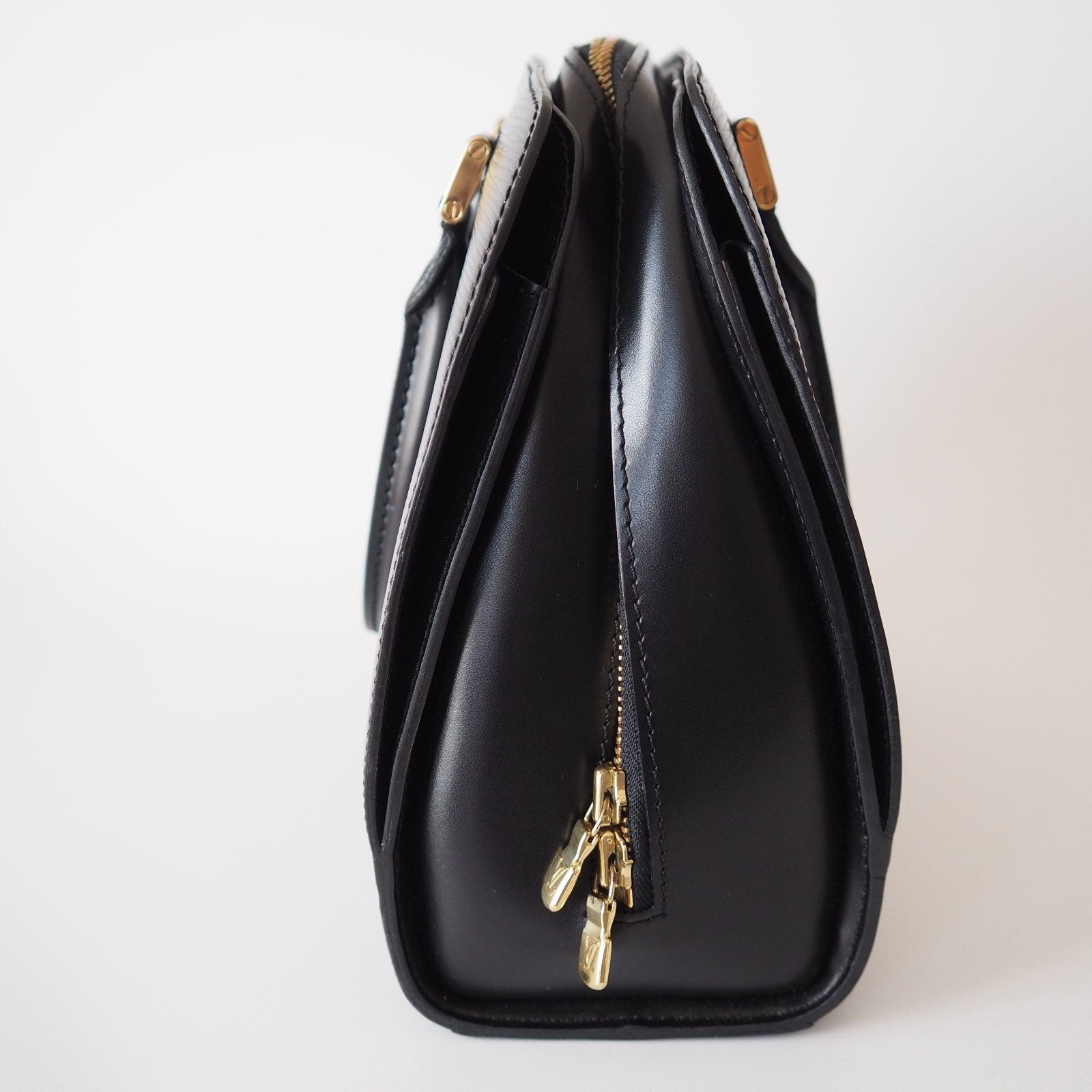 LOUIS VUITTON Epi Pont neuf Hand Bag Black M52052 LV Vintage Authentic