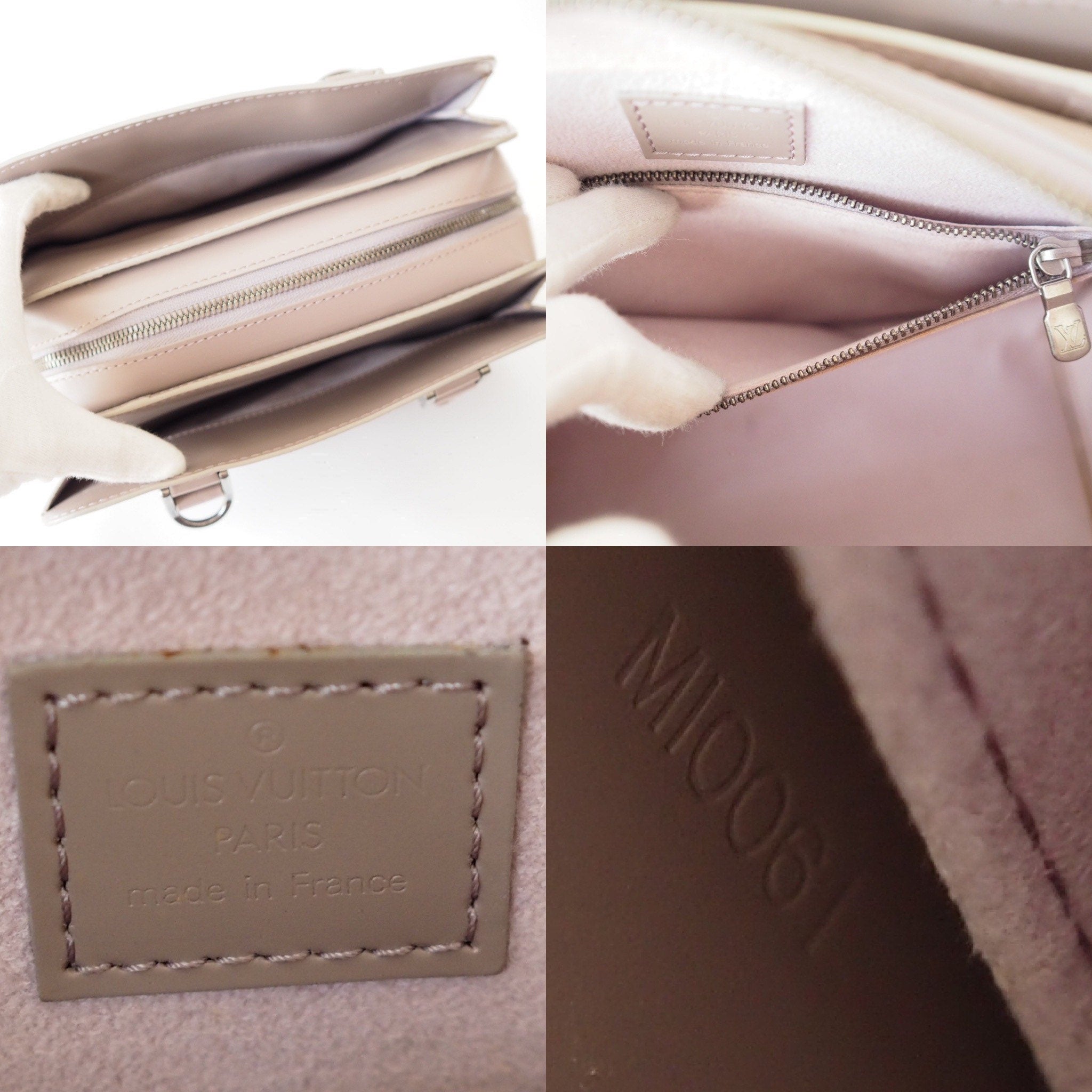 LOUIS VUITTON Epi Pont neuf Hand Bag Lilac LV Vintage Authentic