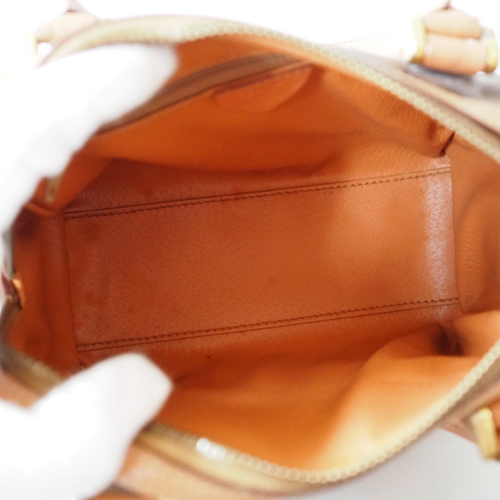 CELINE Macadam 2way Mini Shoulder Boston Bag Authentic Vintage Classical