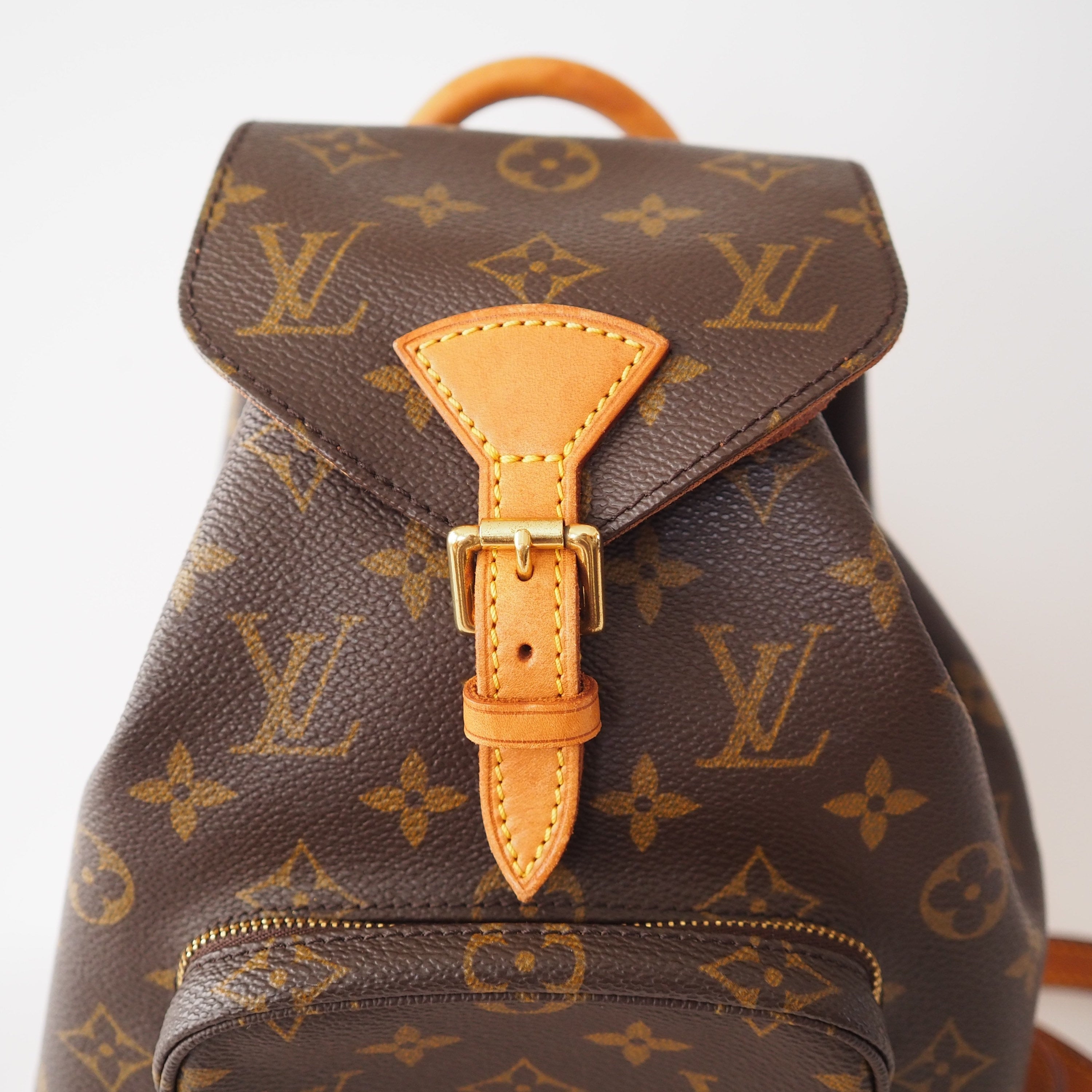 LOUIS VUITTON Monogram Mini Montsouris PM Unisex Backpack Authentic