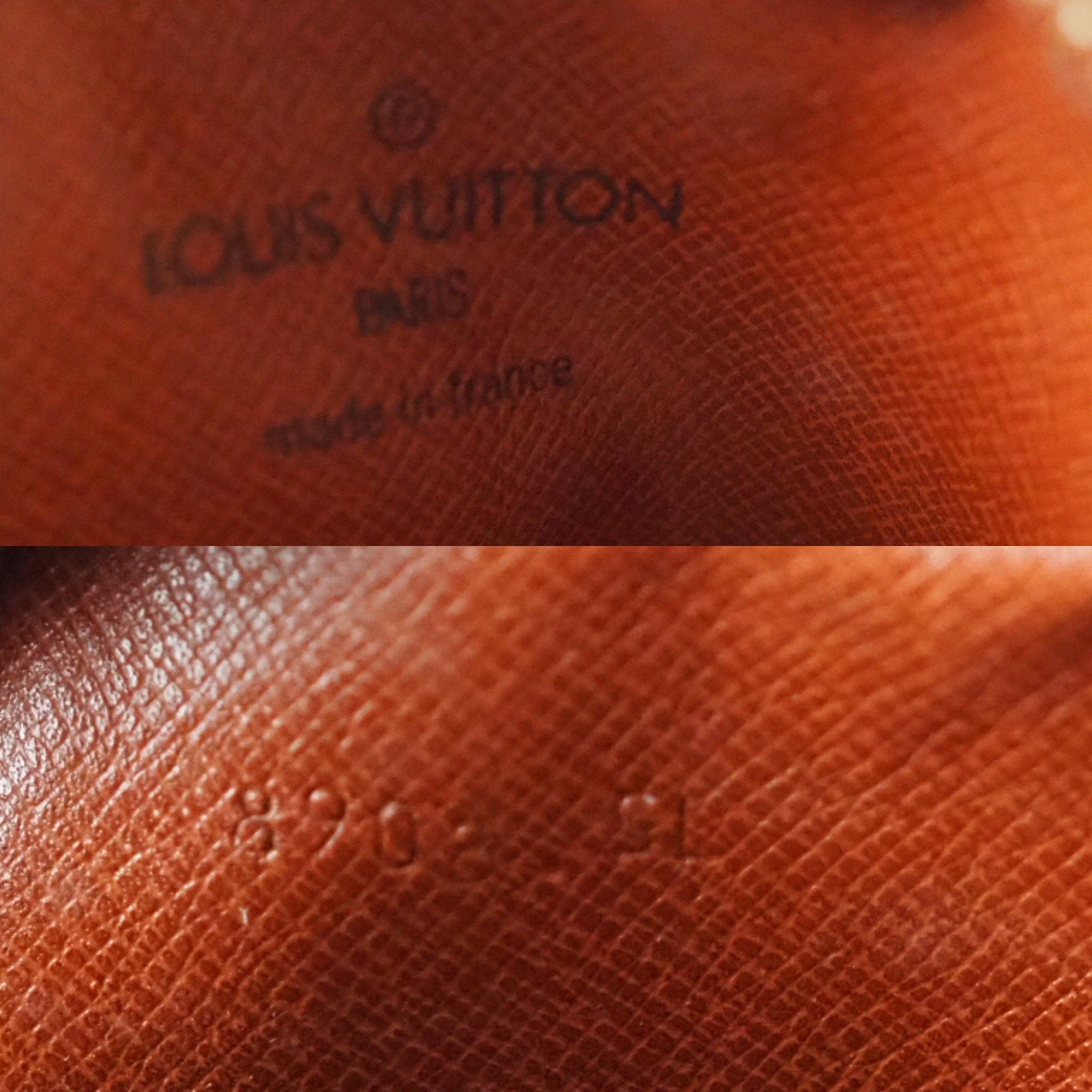 LOUIS VUITTON Shoulder Bag Mini Danube Browns Monogram vintage lv Authentic