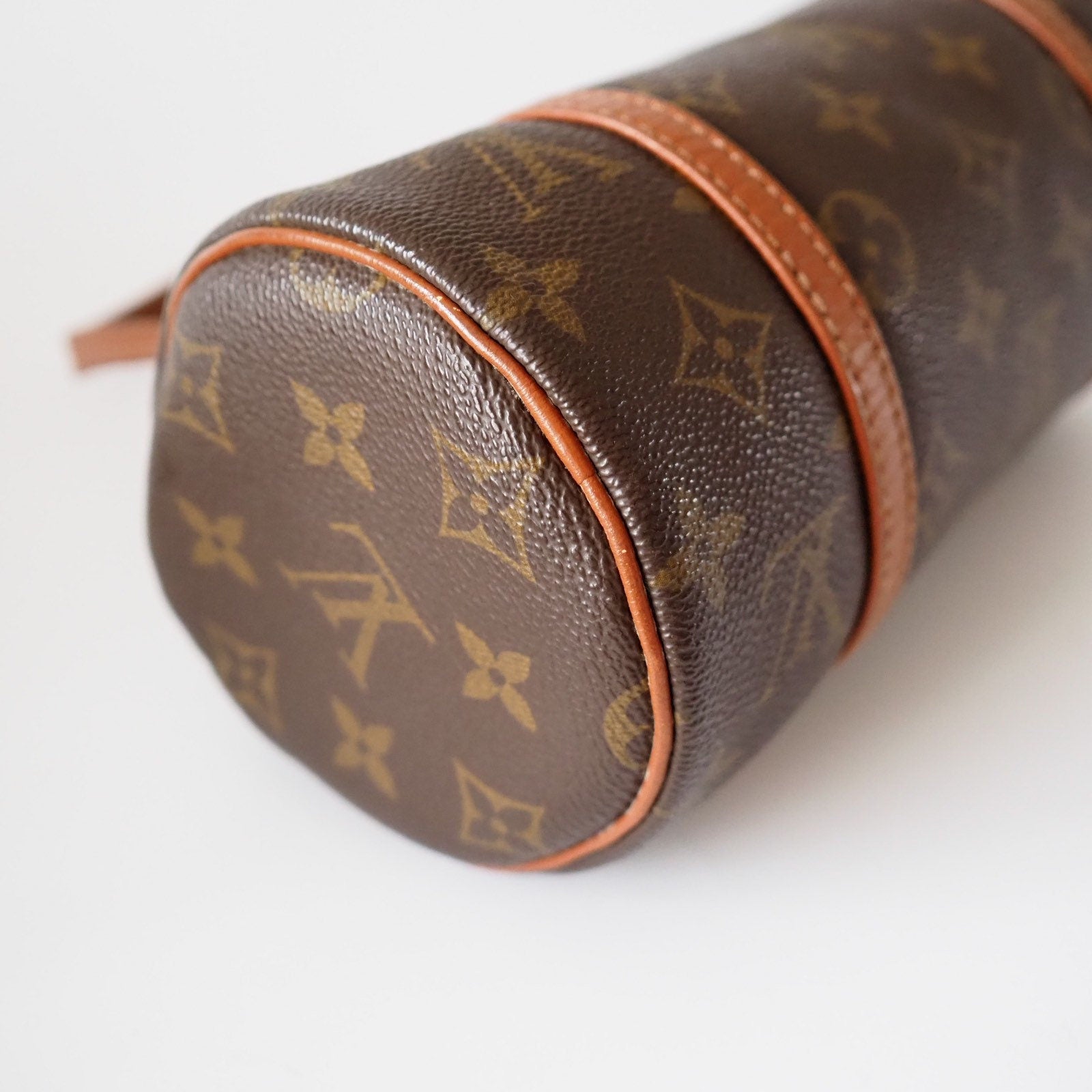 LOUIS VUITTON Mini Papillon Monogram Hand Bag Purse Authentic