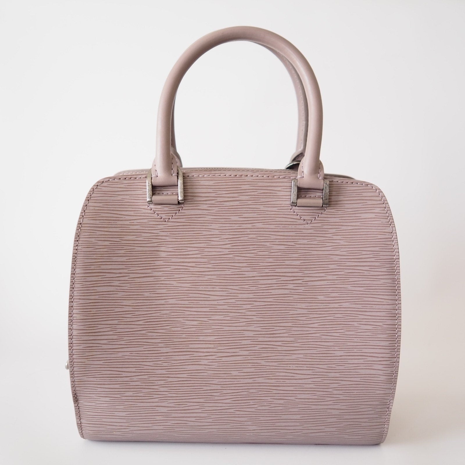 LOUIS VUITTON Epi Pont neuf Hand Bag Lilac LV Vintage Authentic