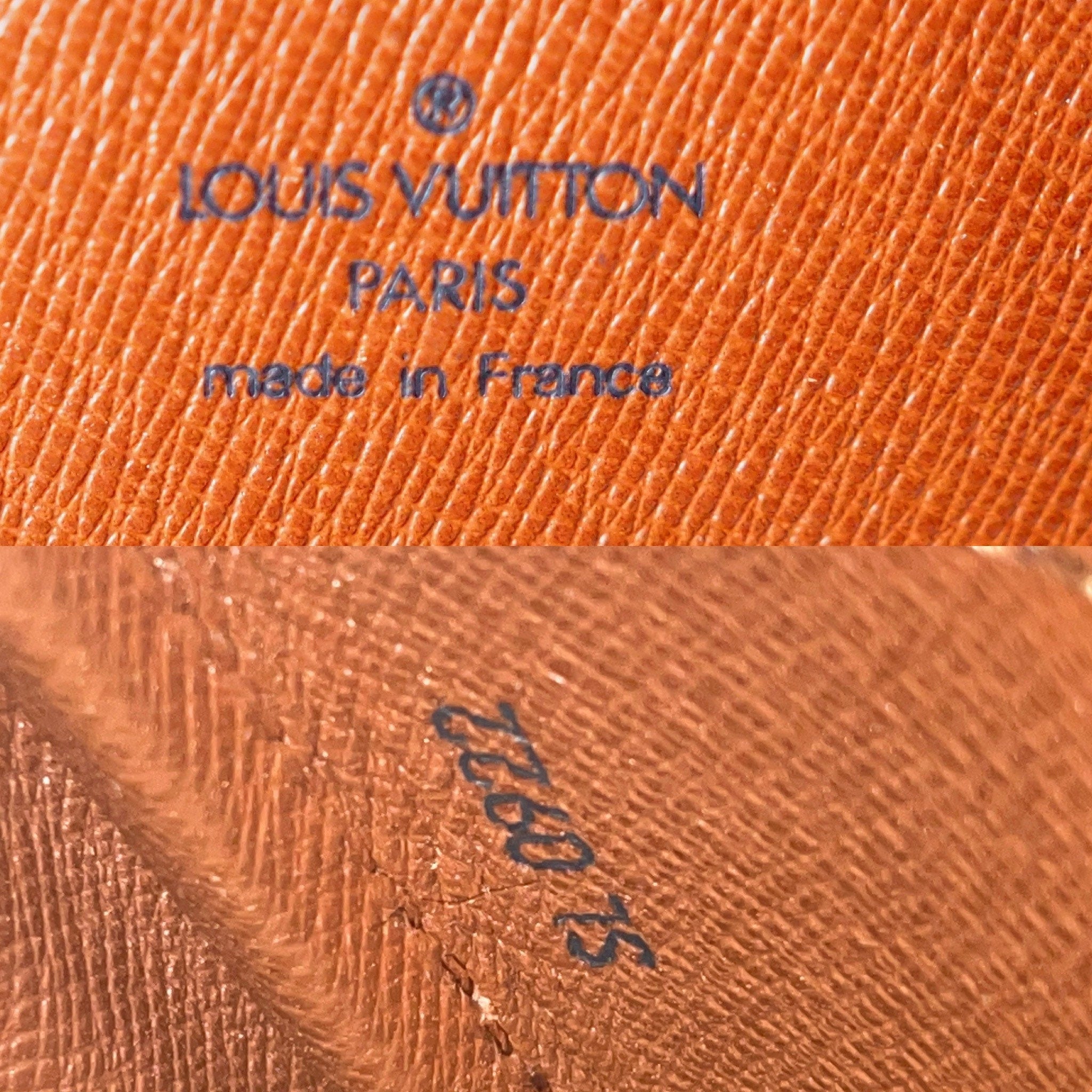 LOUIS VUITTON Authentic Monogram Cartouchiere MM Cross Body Shoulder Bag Lv Vintage