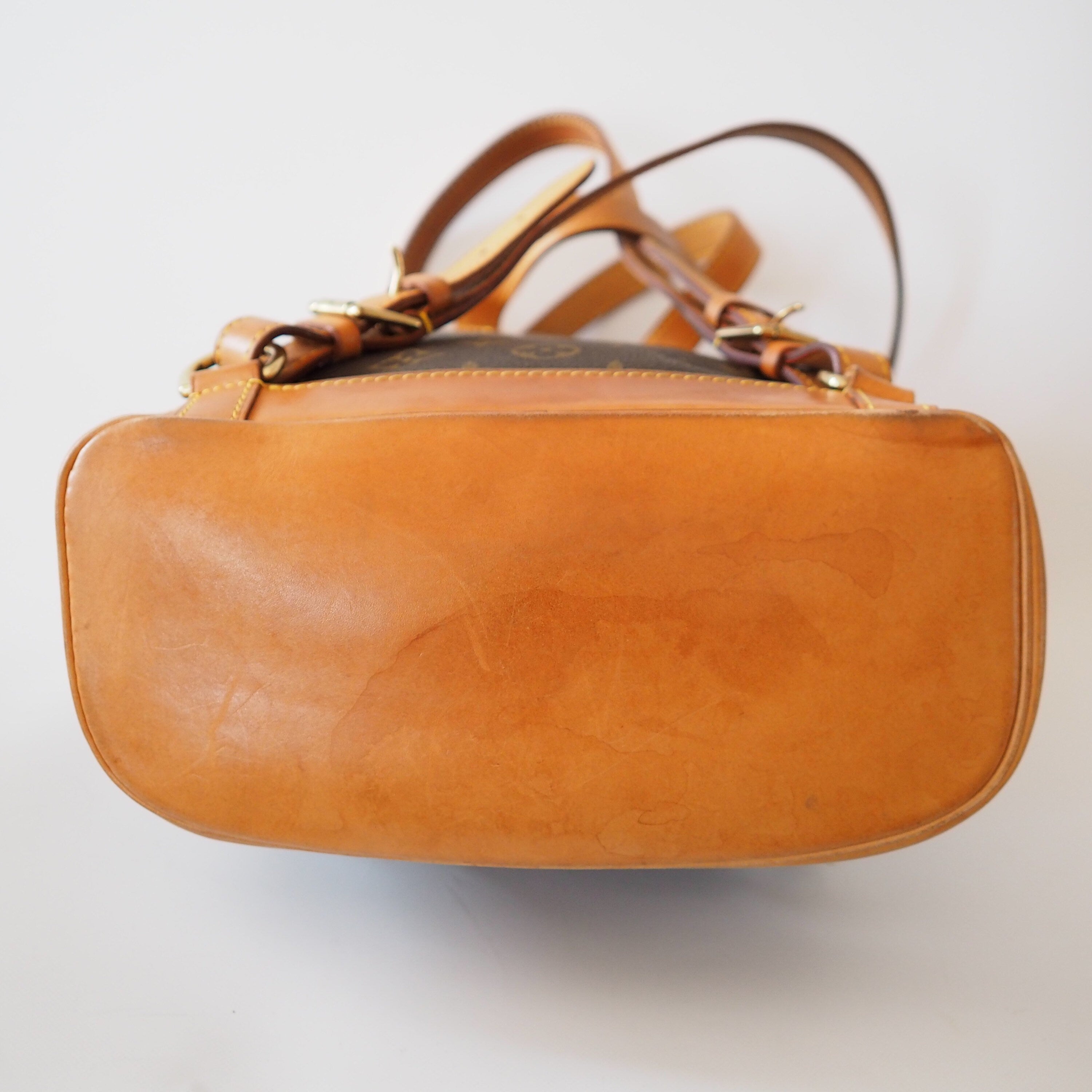 LOUIS VUITTON Montsouris MM Monogram Backpack Shoulder Bag Authentic