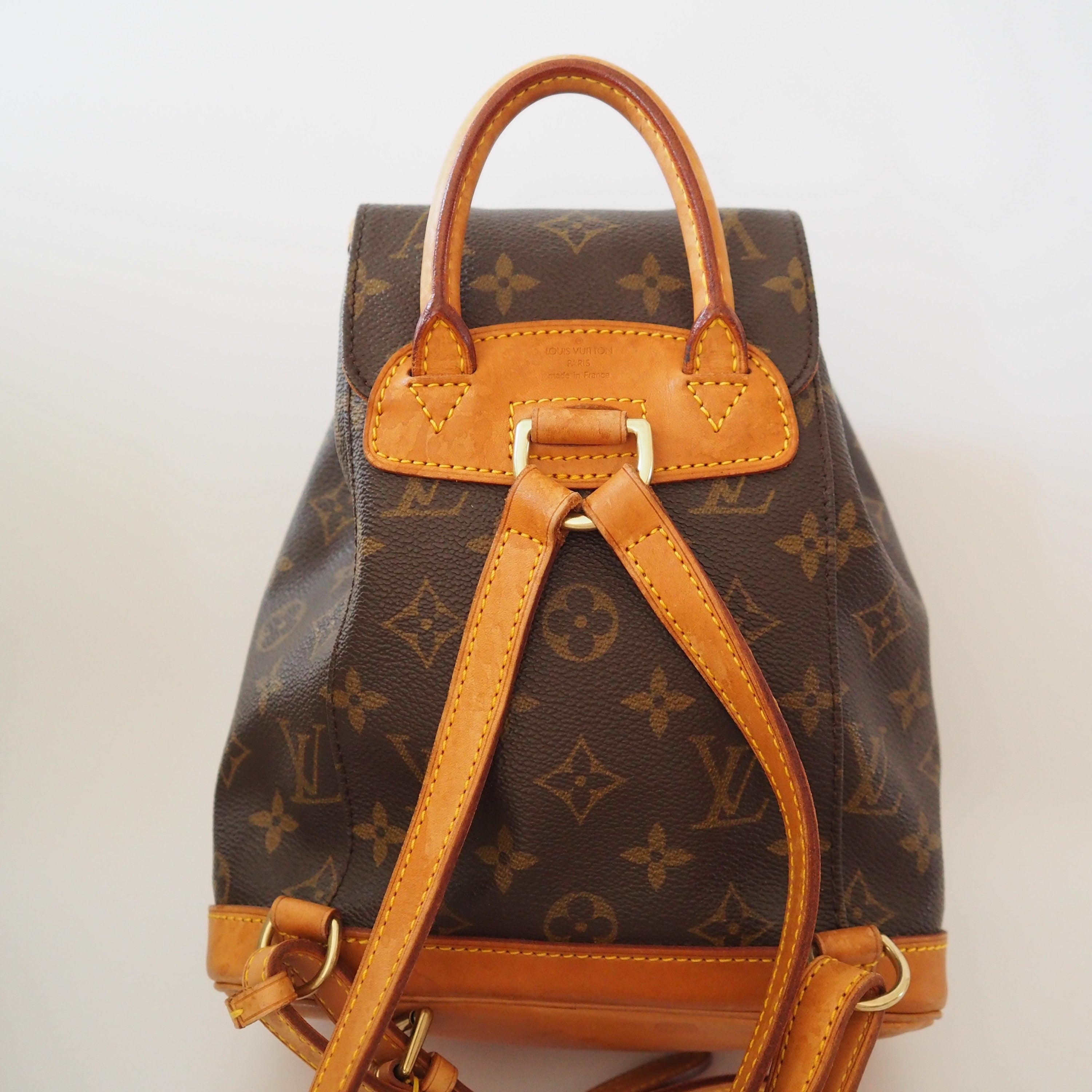 LOUIS VUITTON Monogram Mini Montsouris PM Unisex Backpack Authentic