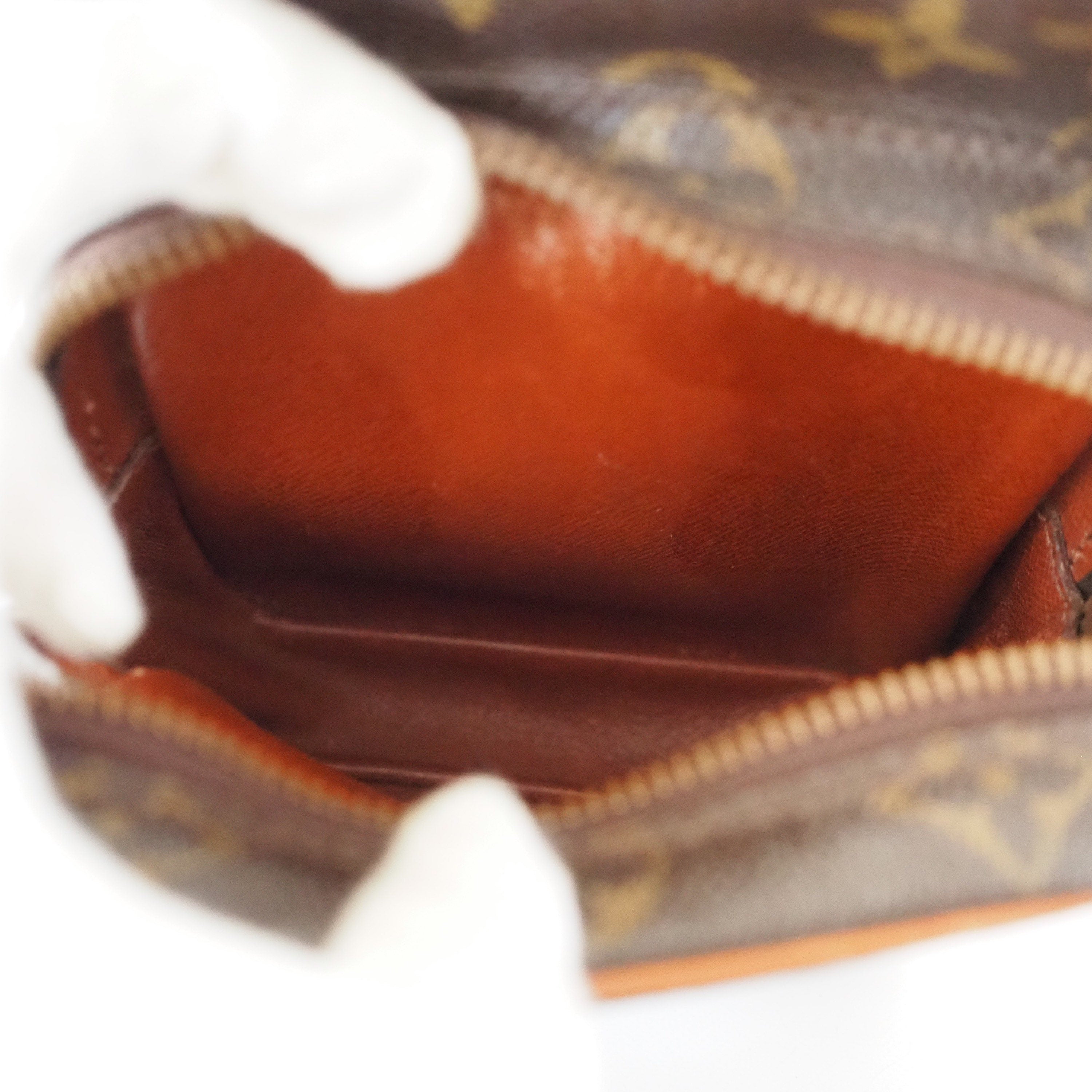 LOUIS VUITTON Monogram Mini Amazon Shoulder Bag Purse Authentic