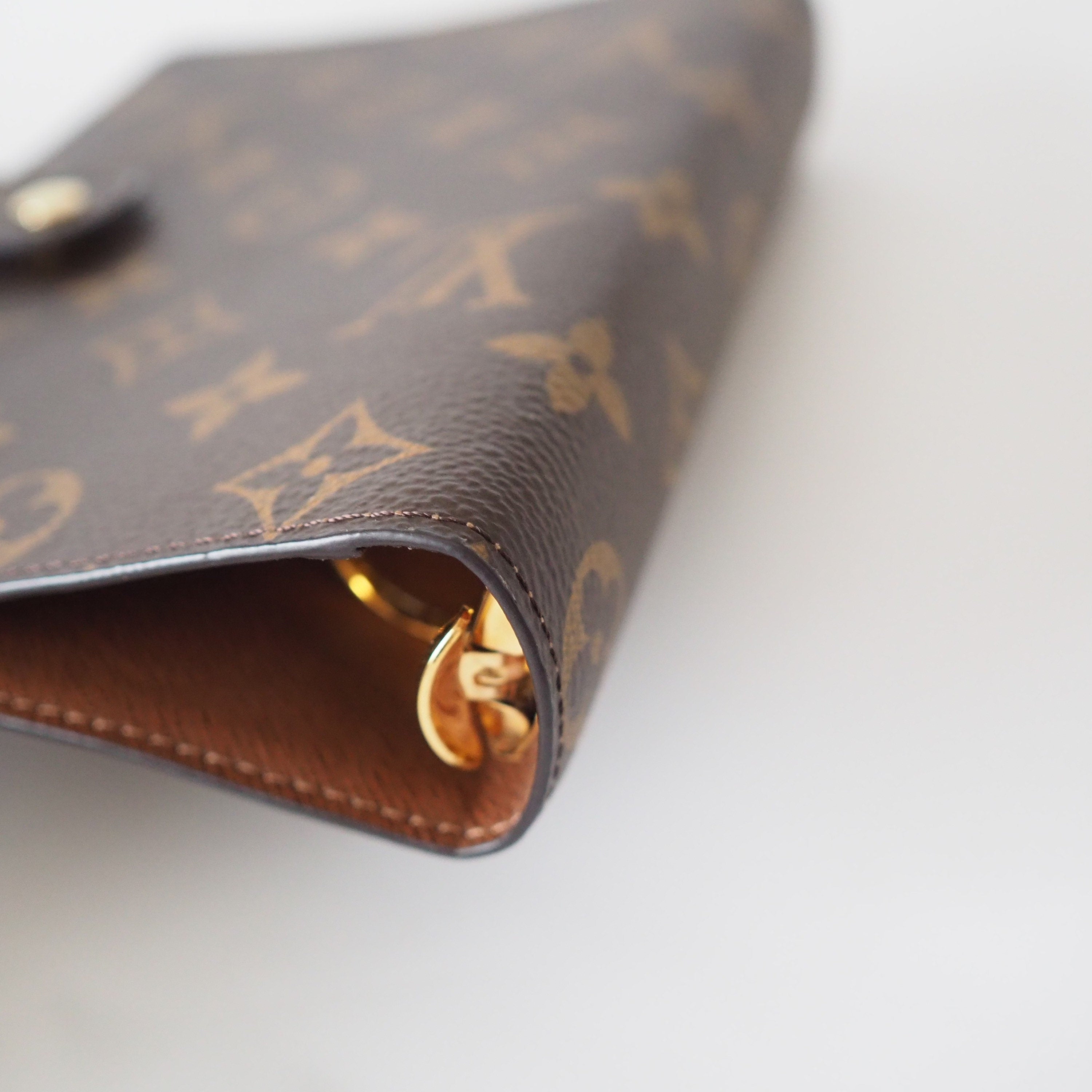 LOUIS VUITTON Agenda MM Monogram Day Planner Cover Authentic