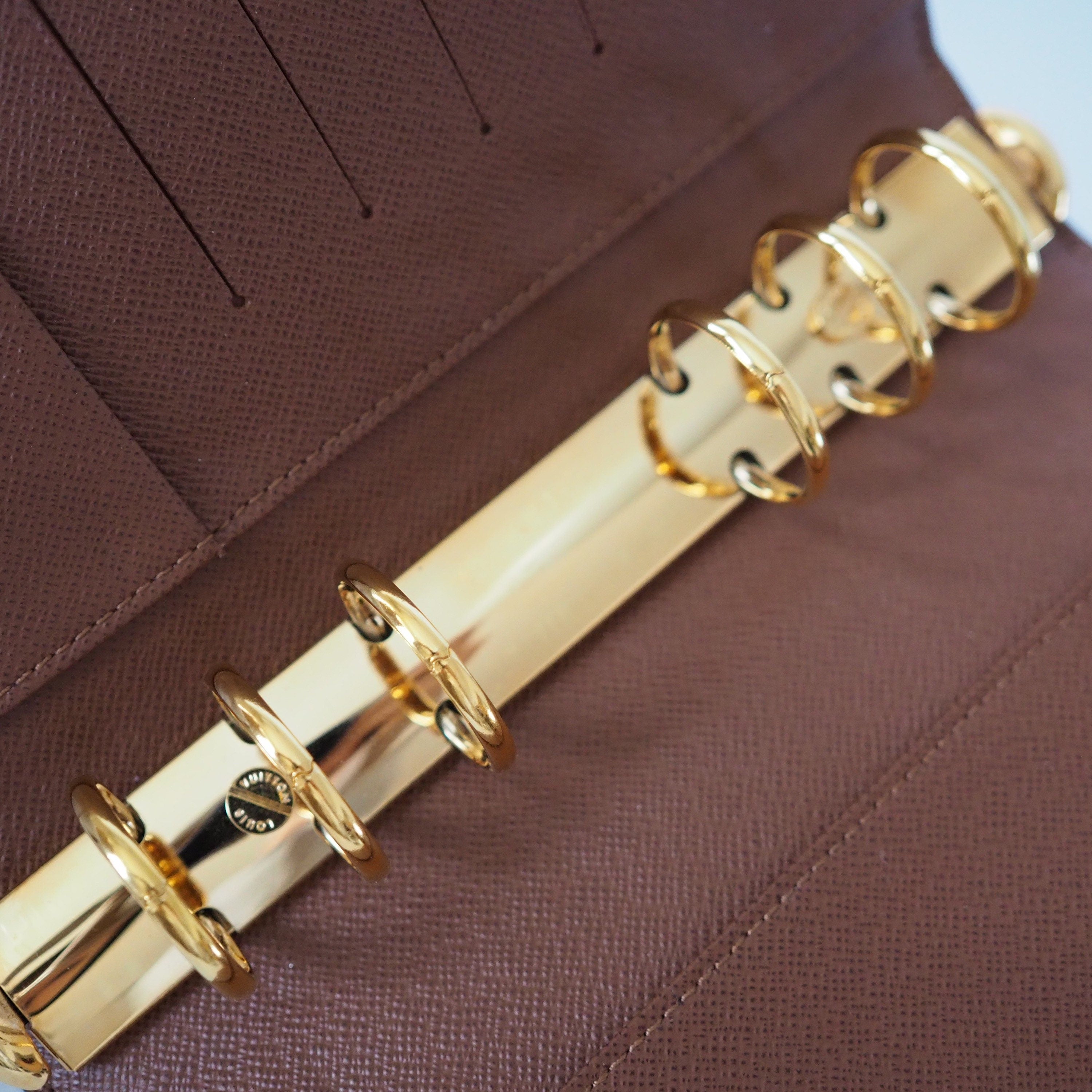 LOUIS VUITTON Agenda MM Monogram Day Planner Cover Authentic