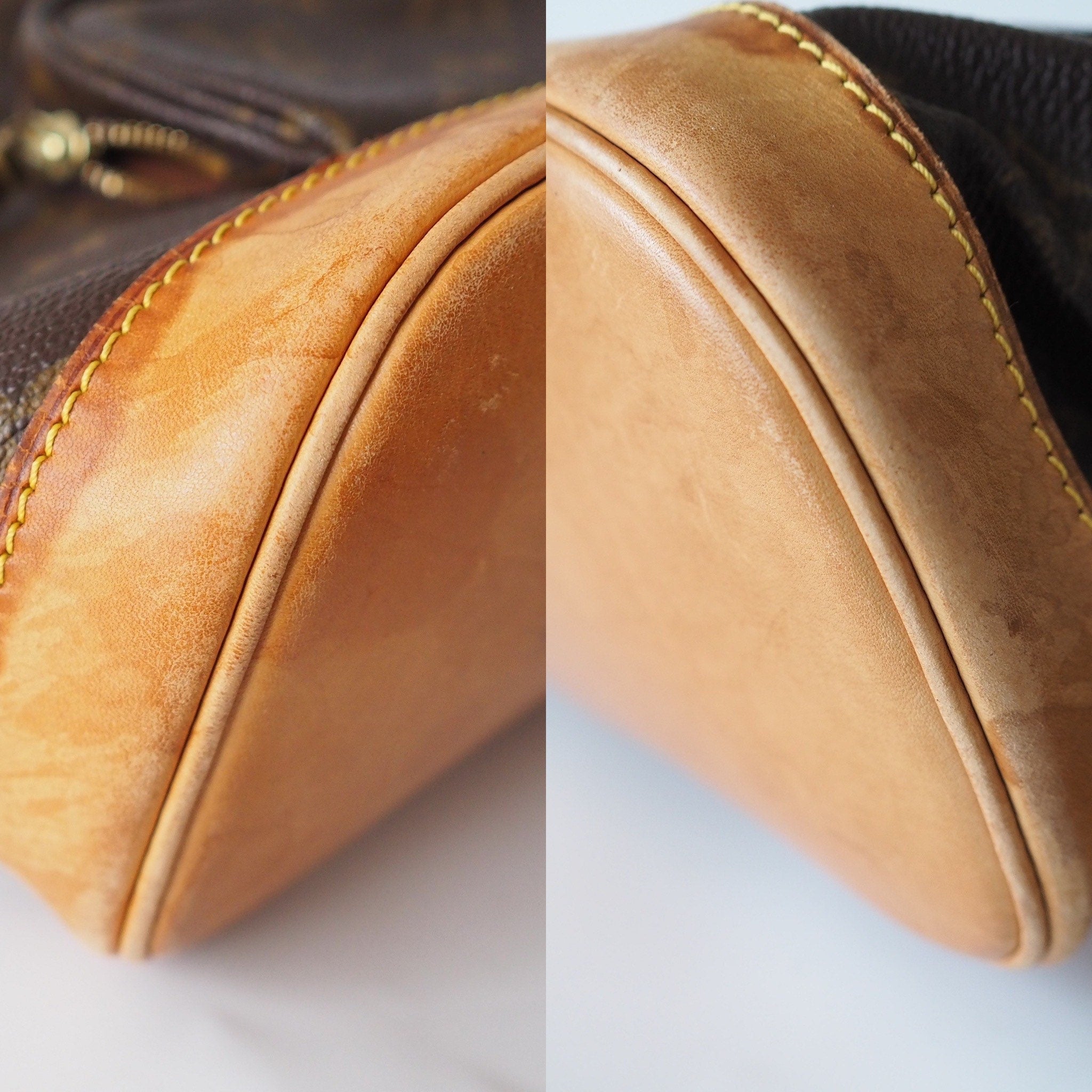 LOUIS VUITTON Montsouris MM Monogram Backpack Shoulder Bag Authentic