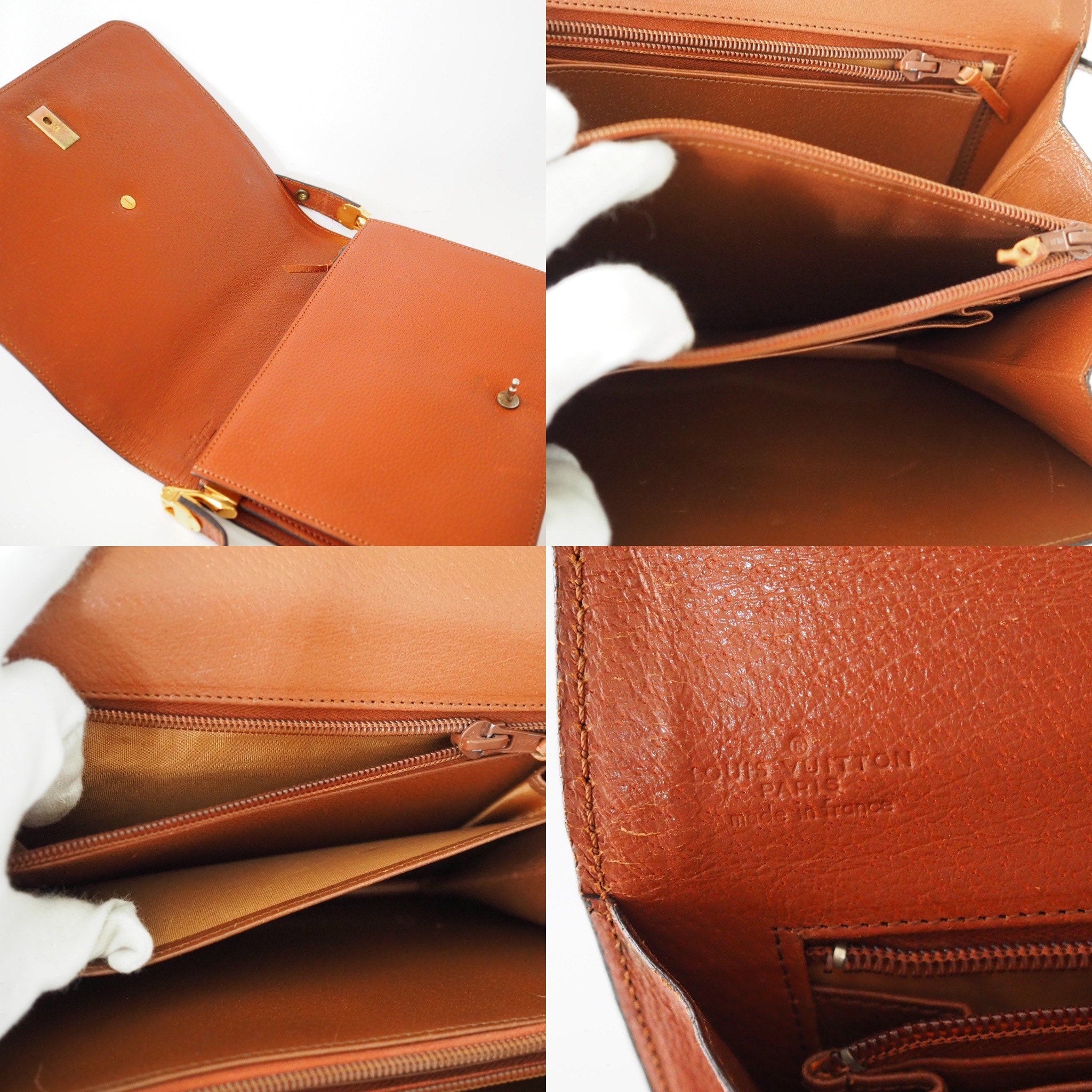 LOUIS VUITTON Monogram Sac Rond Point Shoulder Bag D5107 Authentic