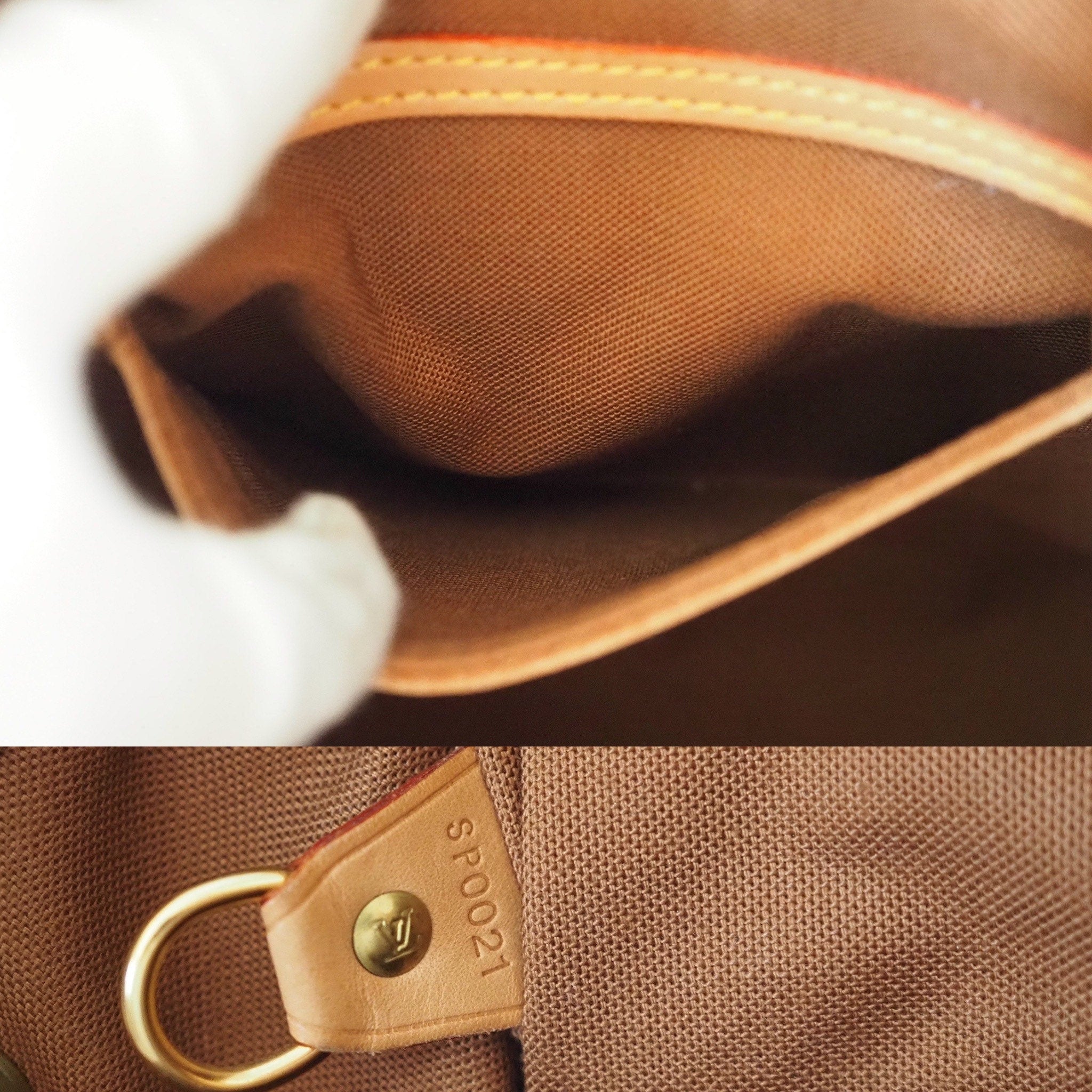 LOUIS VUITTON Montsouris MM Monogram Backpack Shoulder Bag Authentic