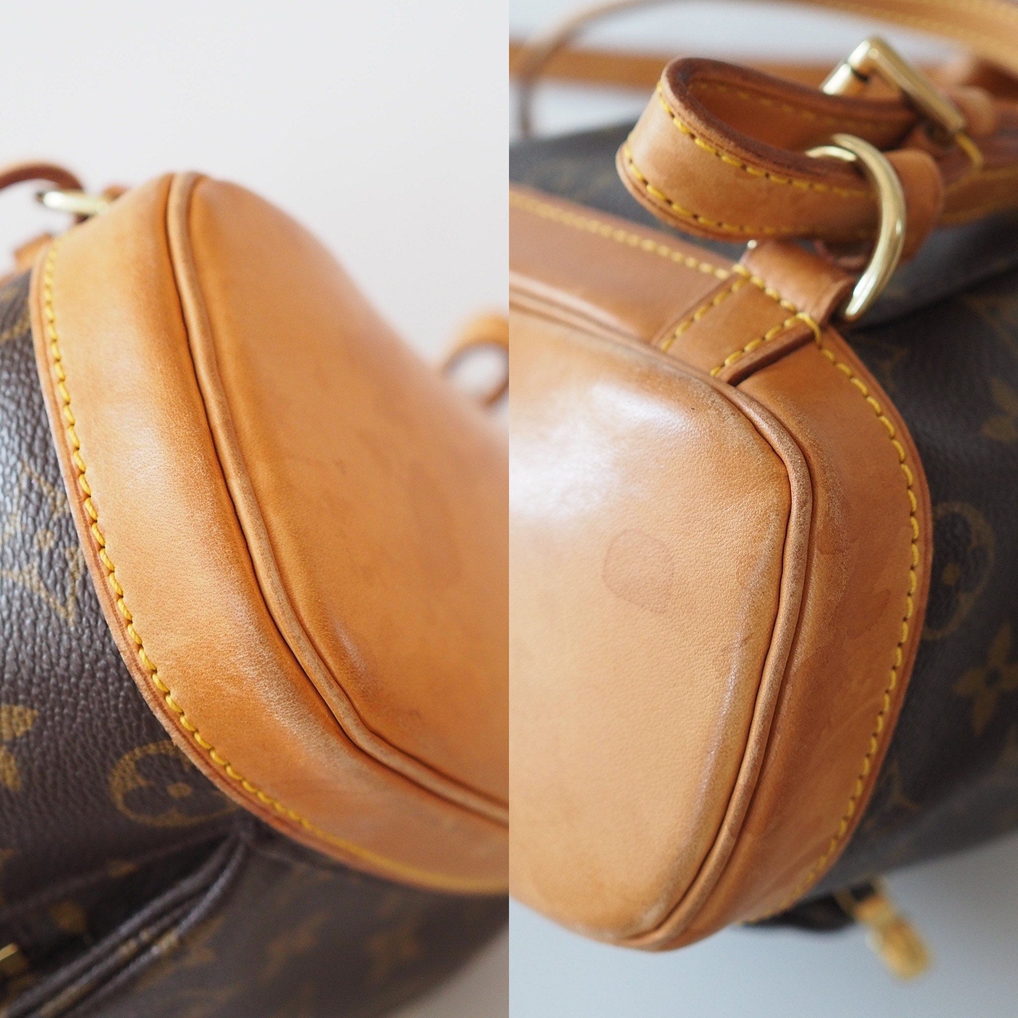 LOUIS VUITTON Monogram Mini Montsouris PM Unisex Backpack Authentic