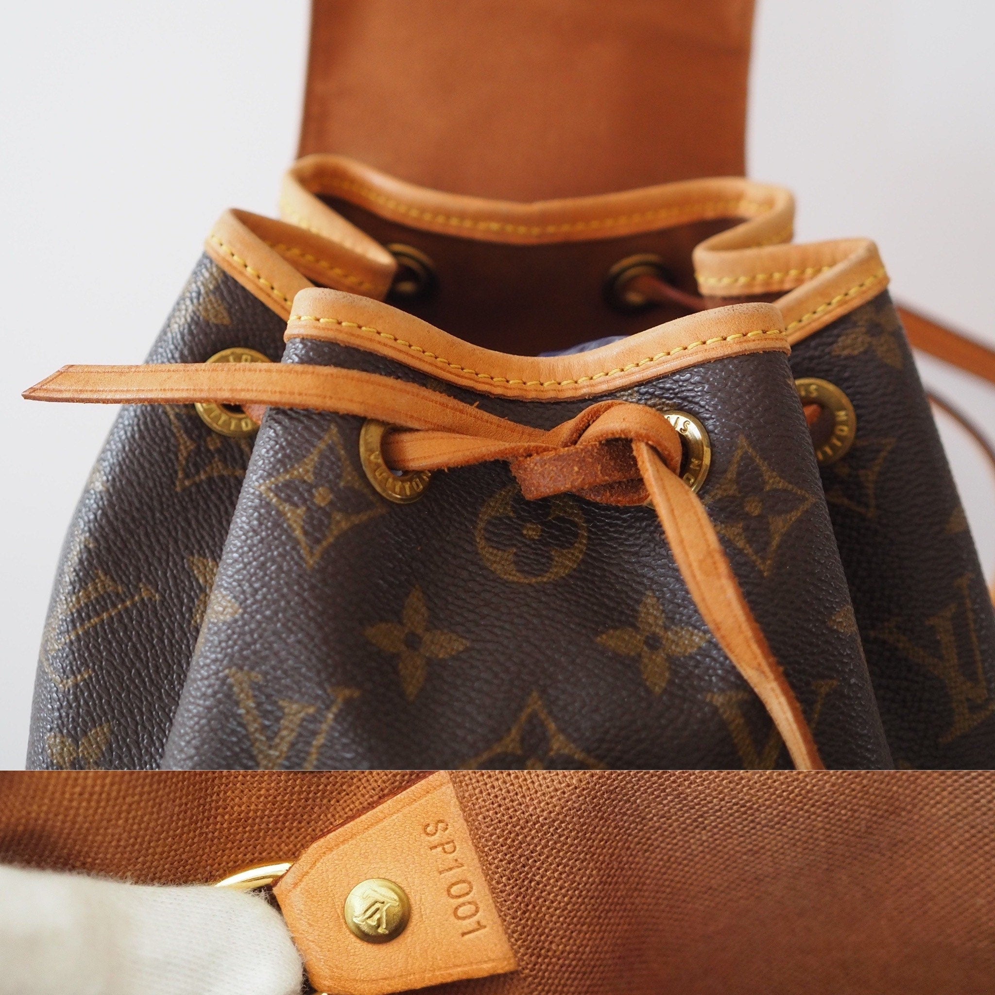 LOUIS VUITTON Monogram Mini Montsouris PM Unisex Backpack Authentic