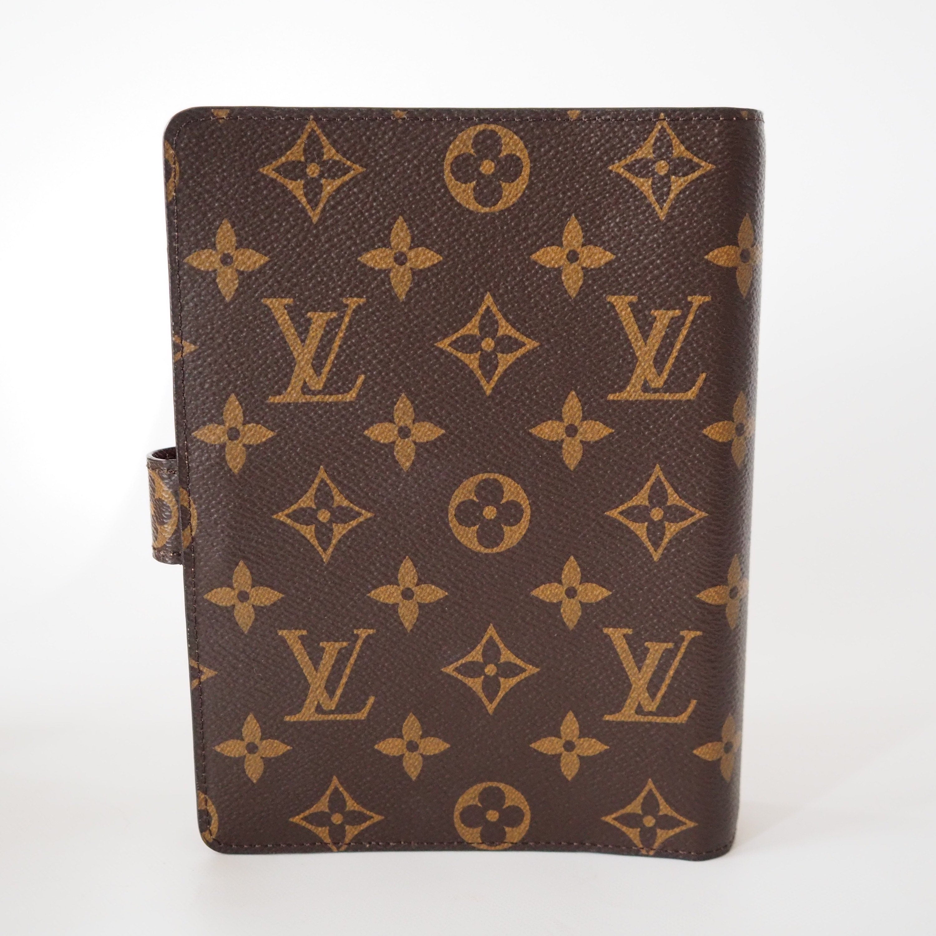 LOUIS VUITTON Agenda MM Monogram Day Planner Cover Authentic