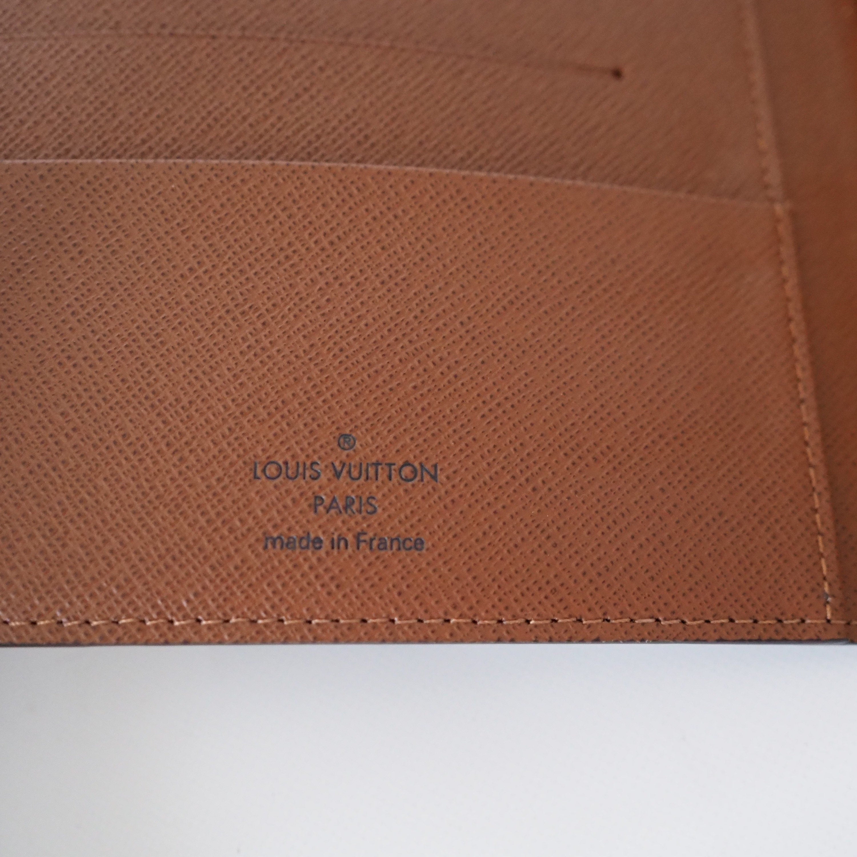 LOUIS VUITTON Agenda MM Monogram Day Planner Cover Authentic