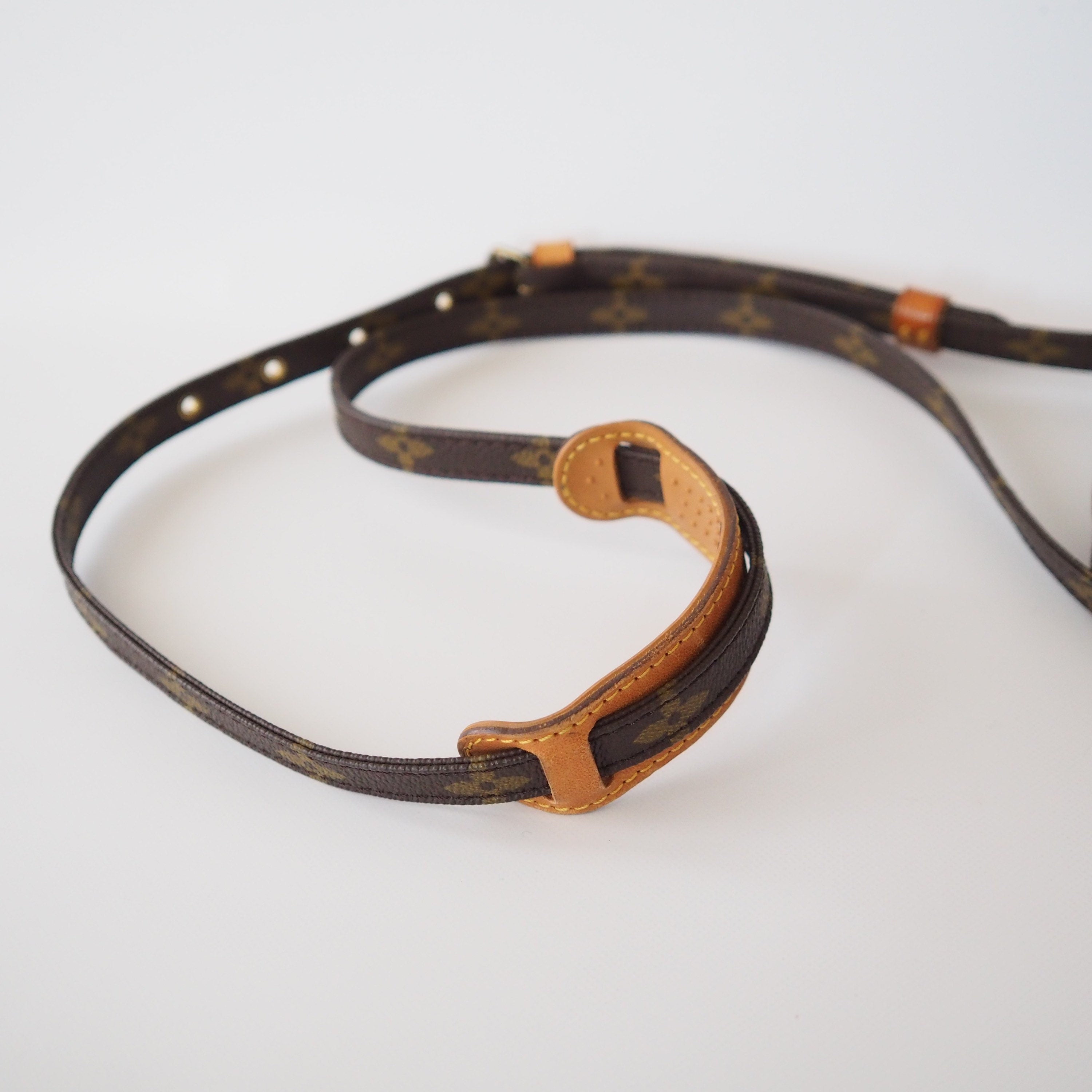 LOUIS VUITTON Shoulder Bag Mini Danube Browns Monogram vintage lv Authentic