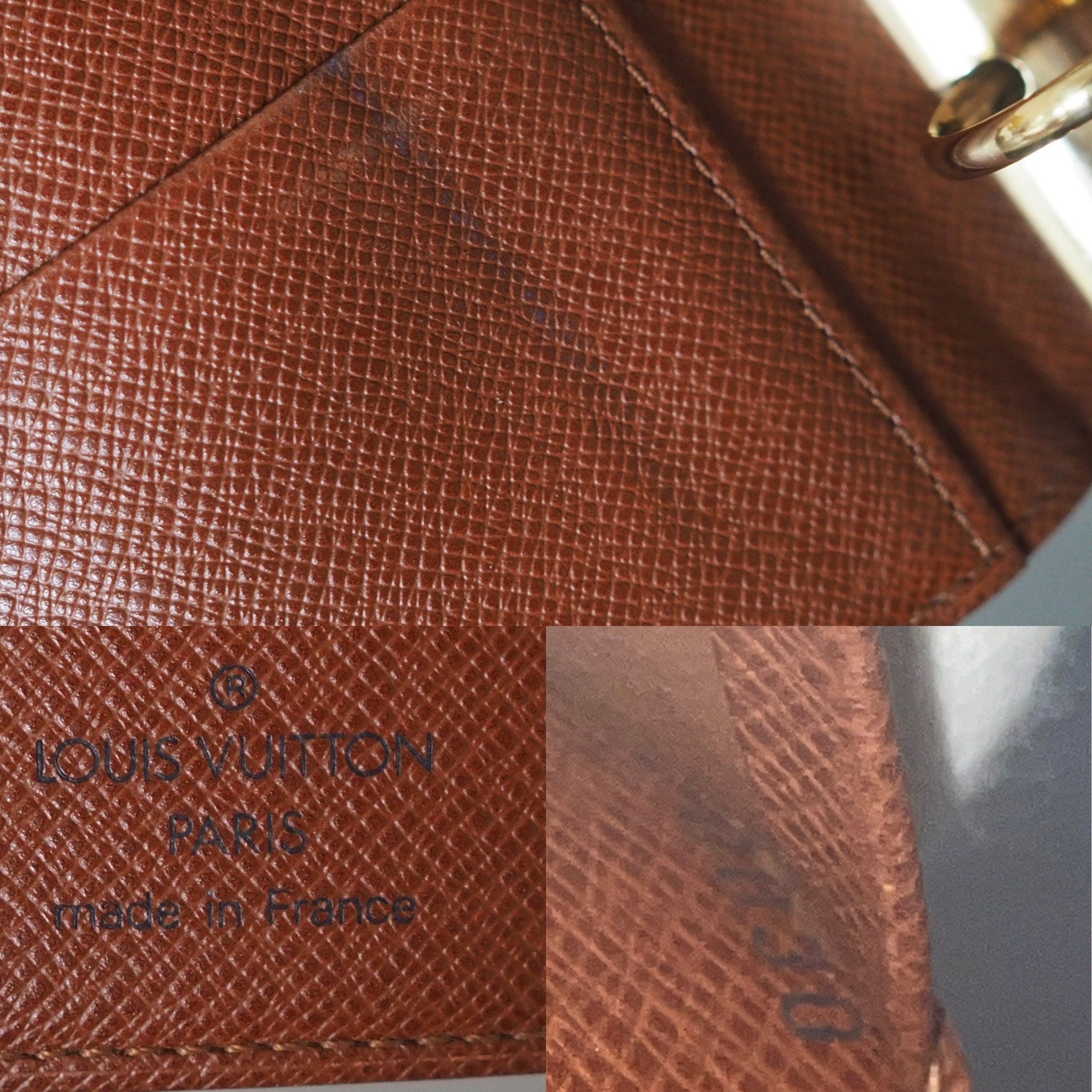 LOUIS VUITTON Agenda MM Monogram Day Planner Cover Authentic