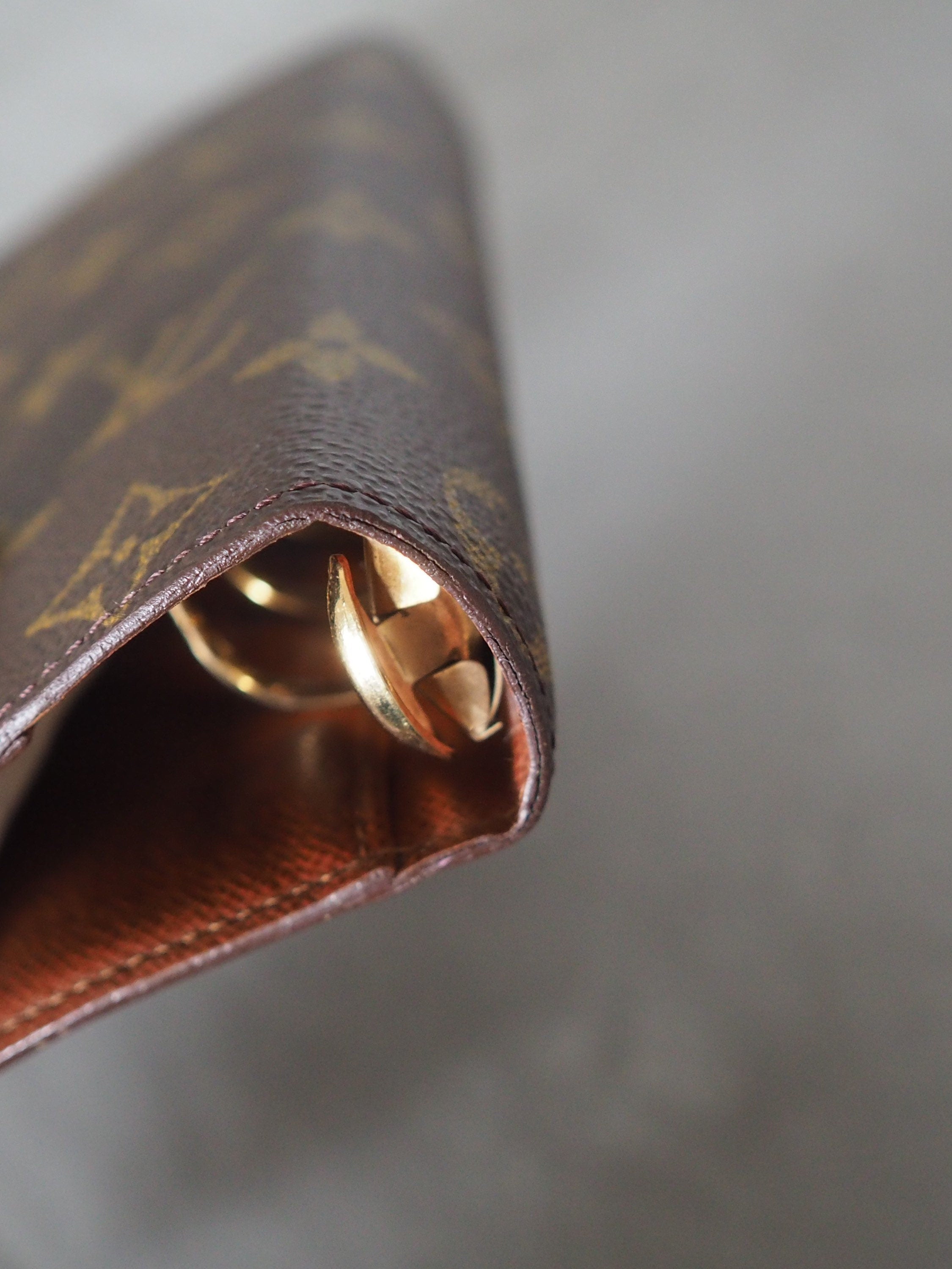 LOUIS VUITTON Agenda MM Monogram Day Planner Cover Authentic