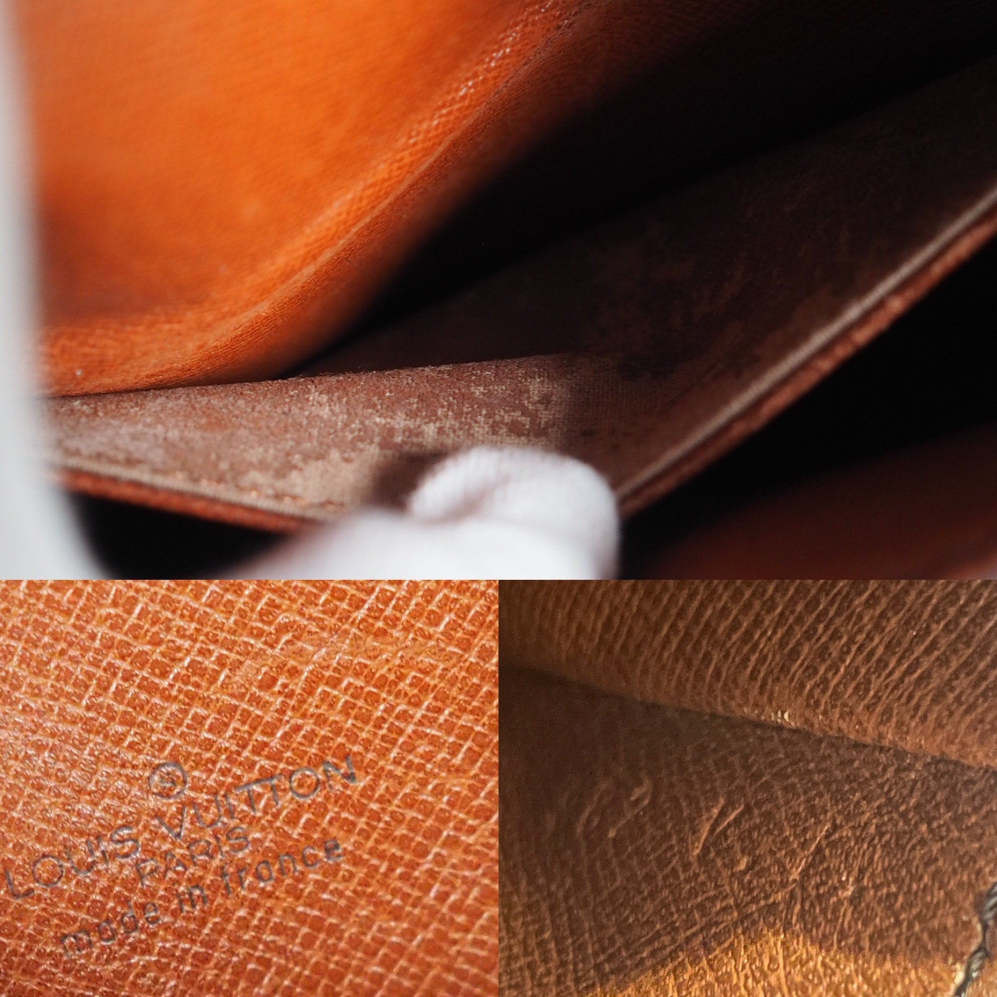 LOUIS VUITTON Monogram Saint Cloud PM Shoulder Bag lV Vintage Cross body Authentic