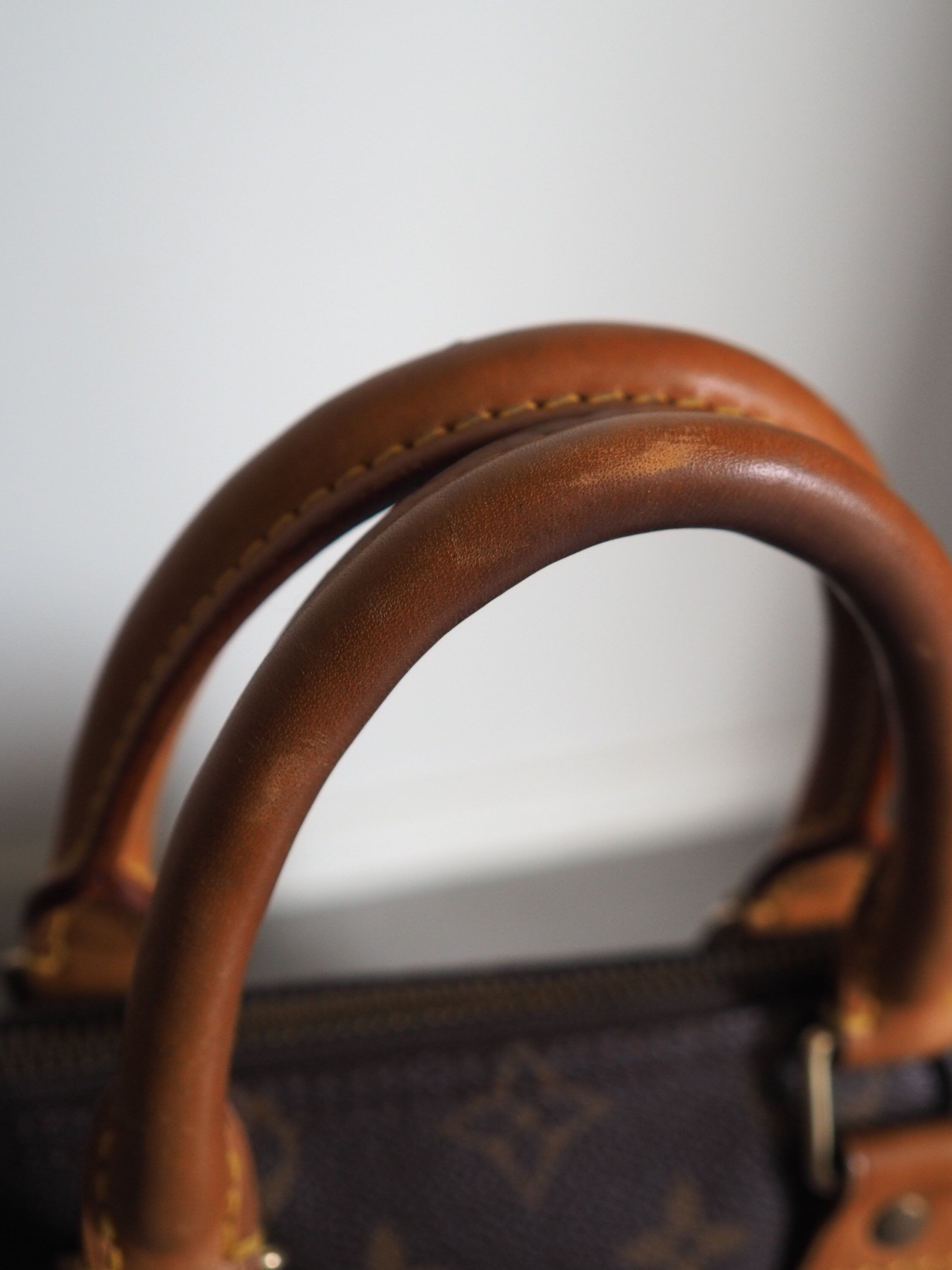 LOUIS VUITTON Speedy 25 Monogram Boston Hand Bag M41528 Purse Authentic