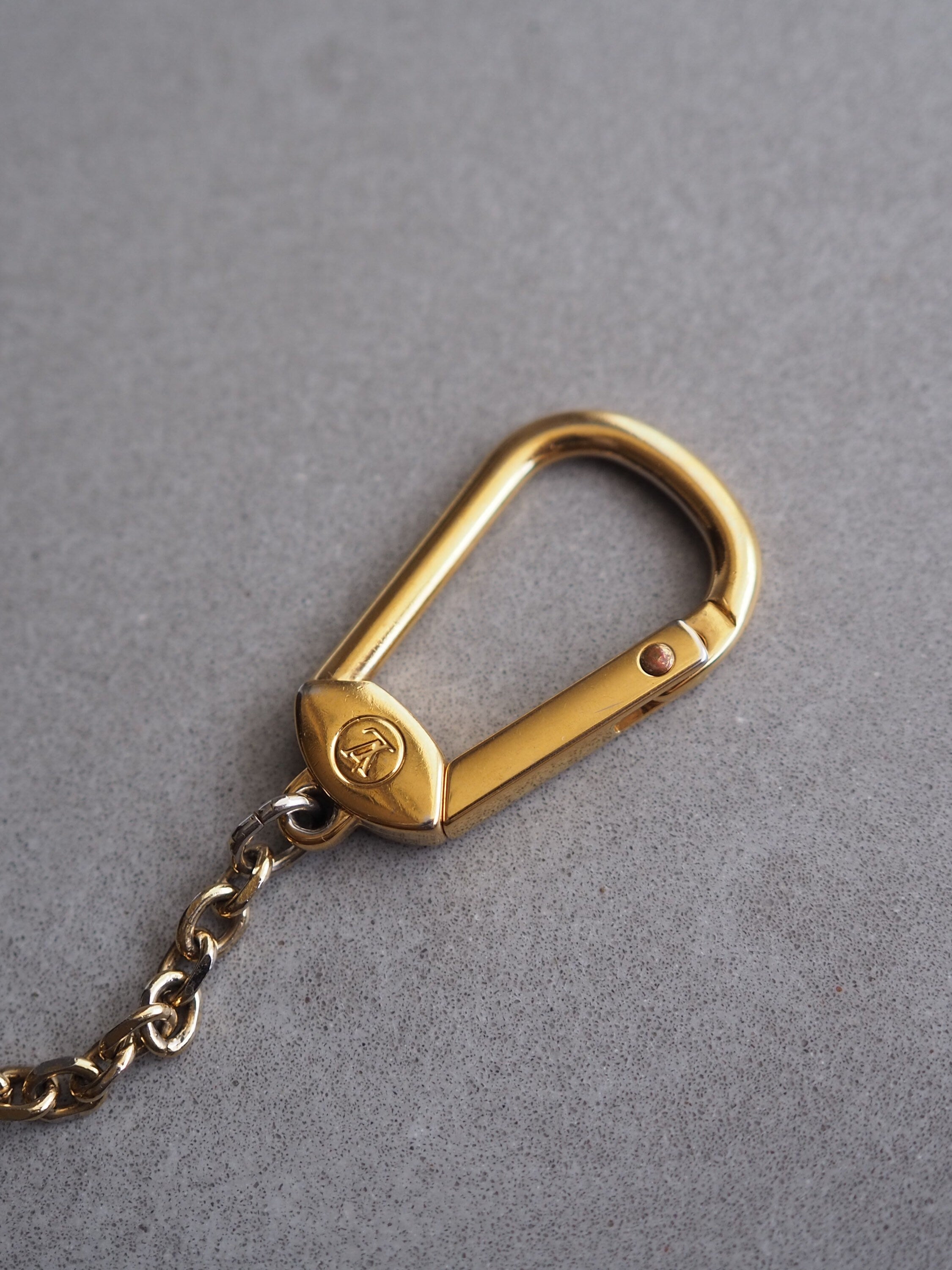 LOUIS VUITTON Monogram Pochette Cles Coin Case Key Authentic