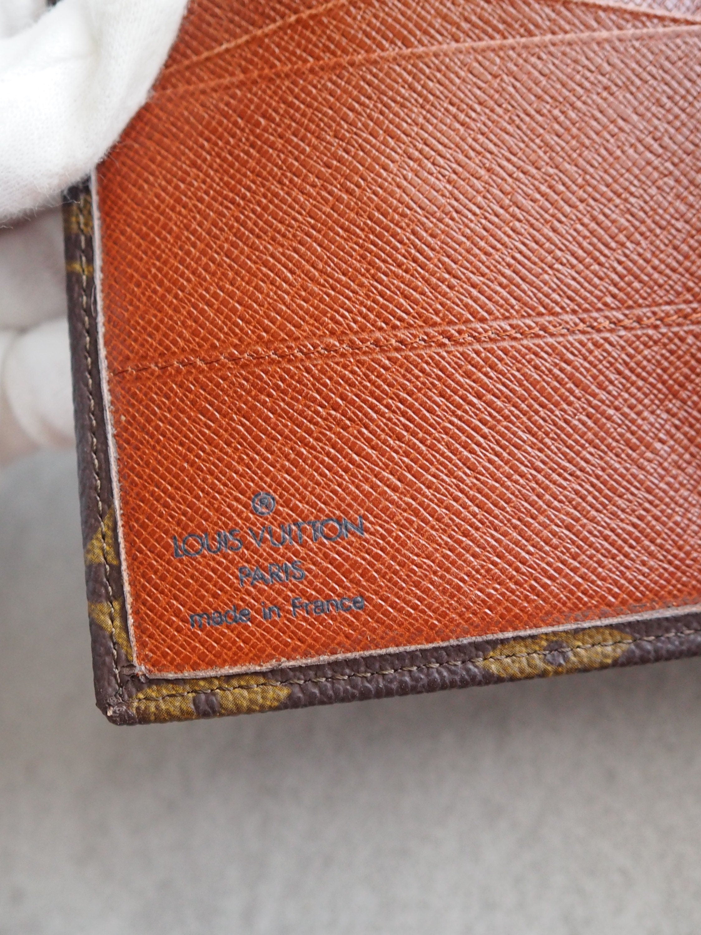 LOUIS VUITTON Monogram Compact Wallet Portefeiulle Elise Trifold Authentic