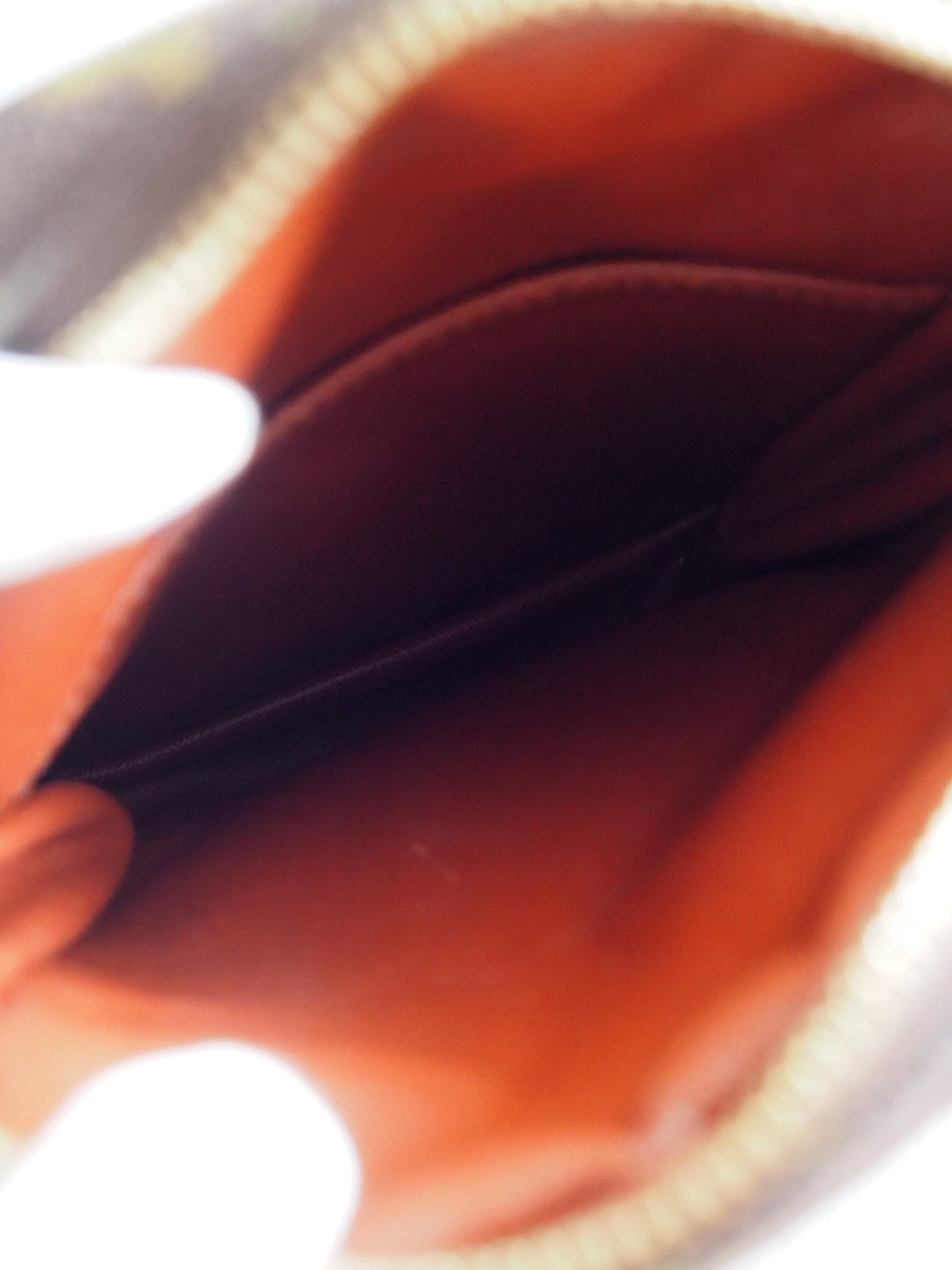 LOUIS VUITTON Monogram Danube Shoulder Bag Brown Vintage lv Authentic