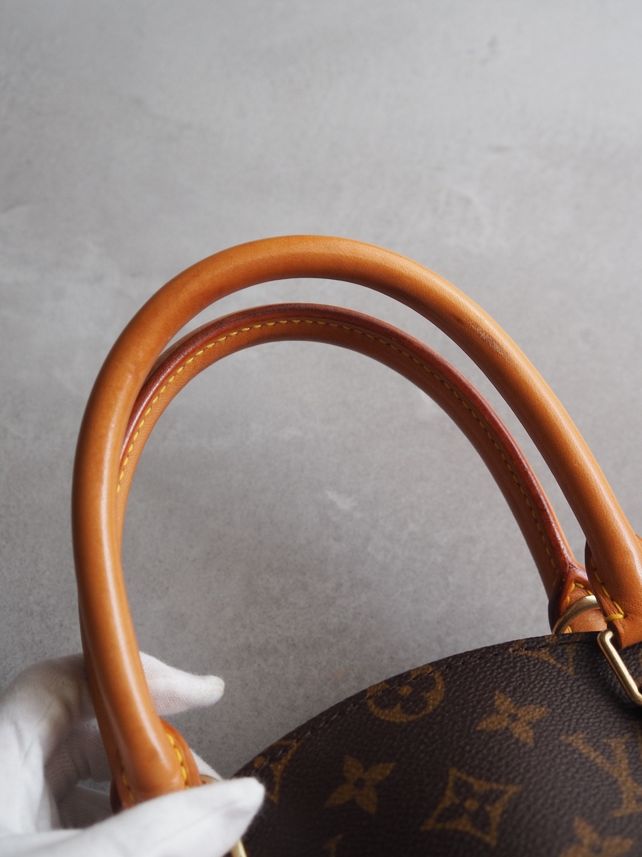 LOUIS VUITTON Monogram Ellipse PM Hand Bag M51127 Purse Authentic