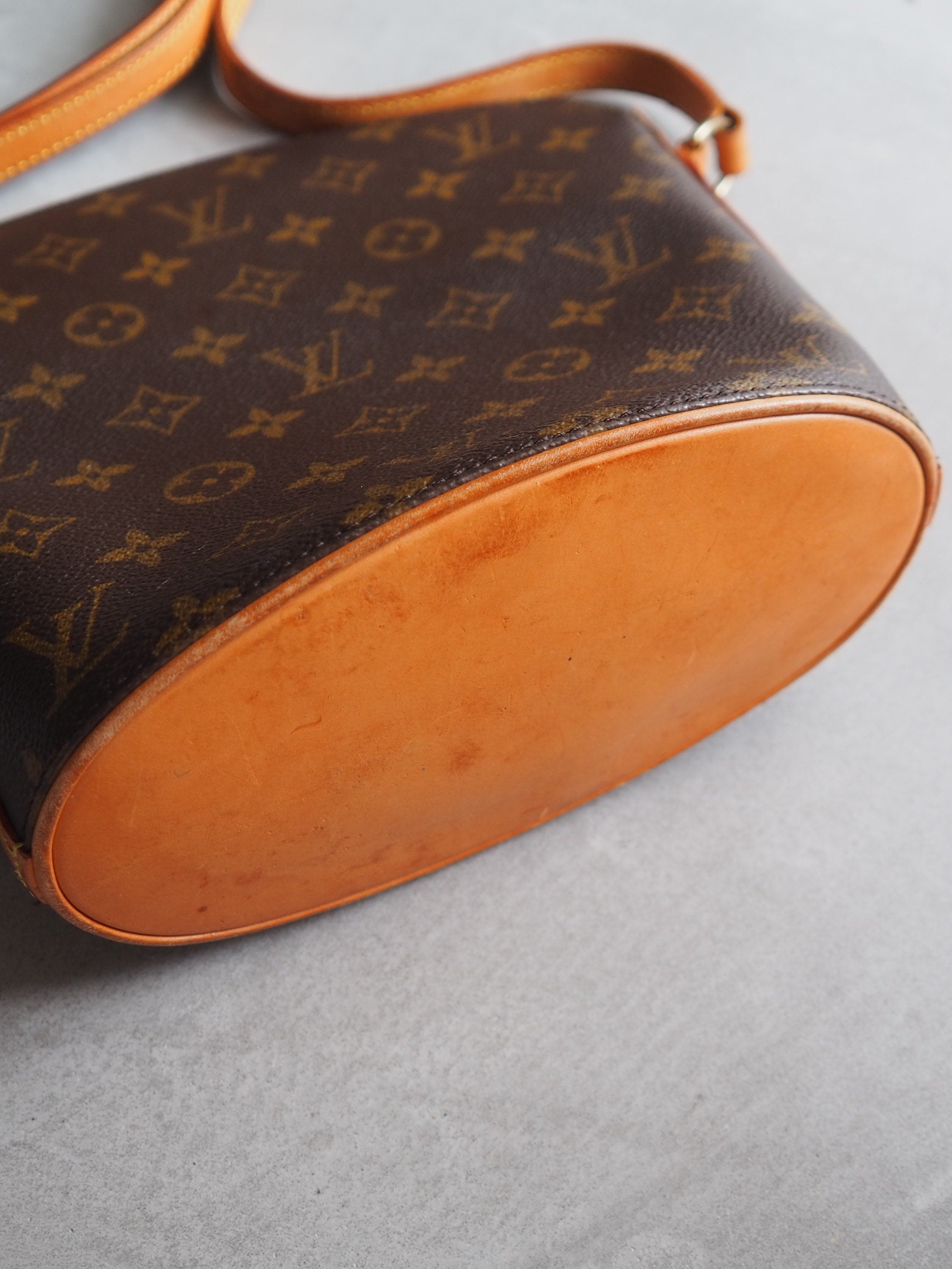 LOUIS VUITTON Monogram Drouot Shoulder Bag Authentic