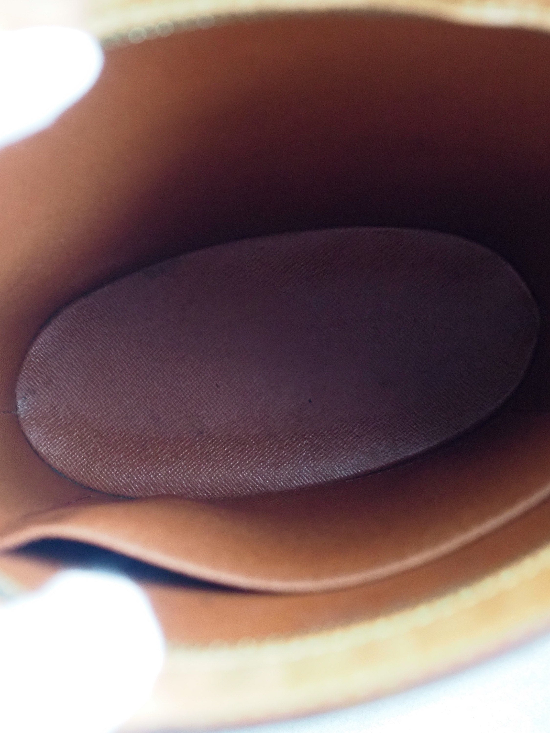 LOUIS VUITTON Monogram Drouot Shoulder Bag Authentic