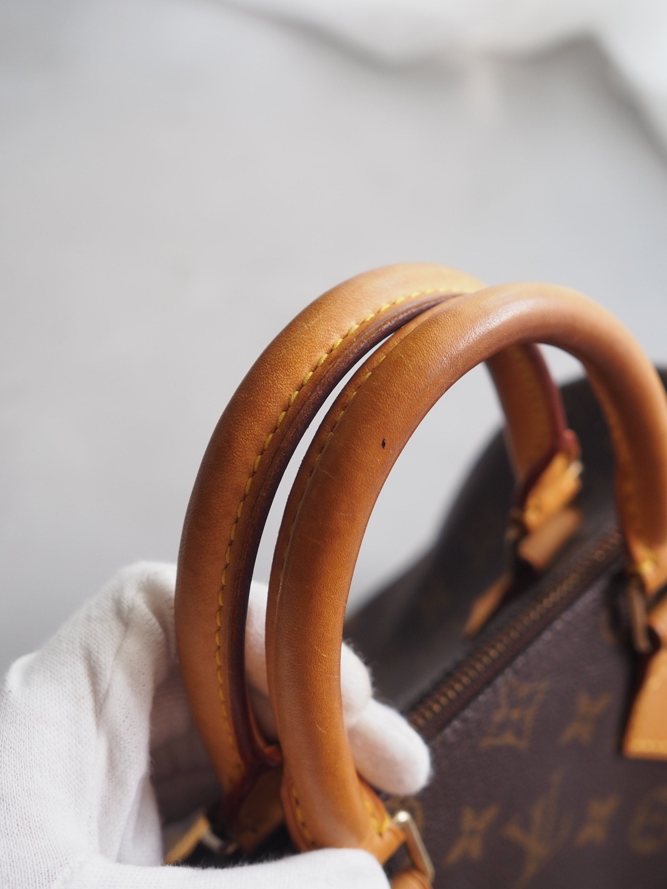 LOUIS VUITTON Speedy 25 Monogram Boston Hand Bag M41528 Purse Authentic