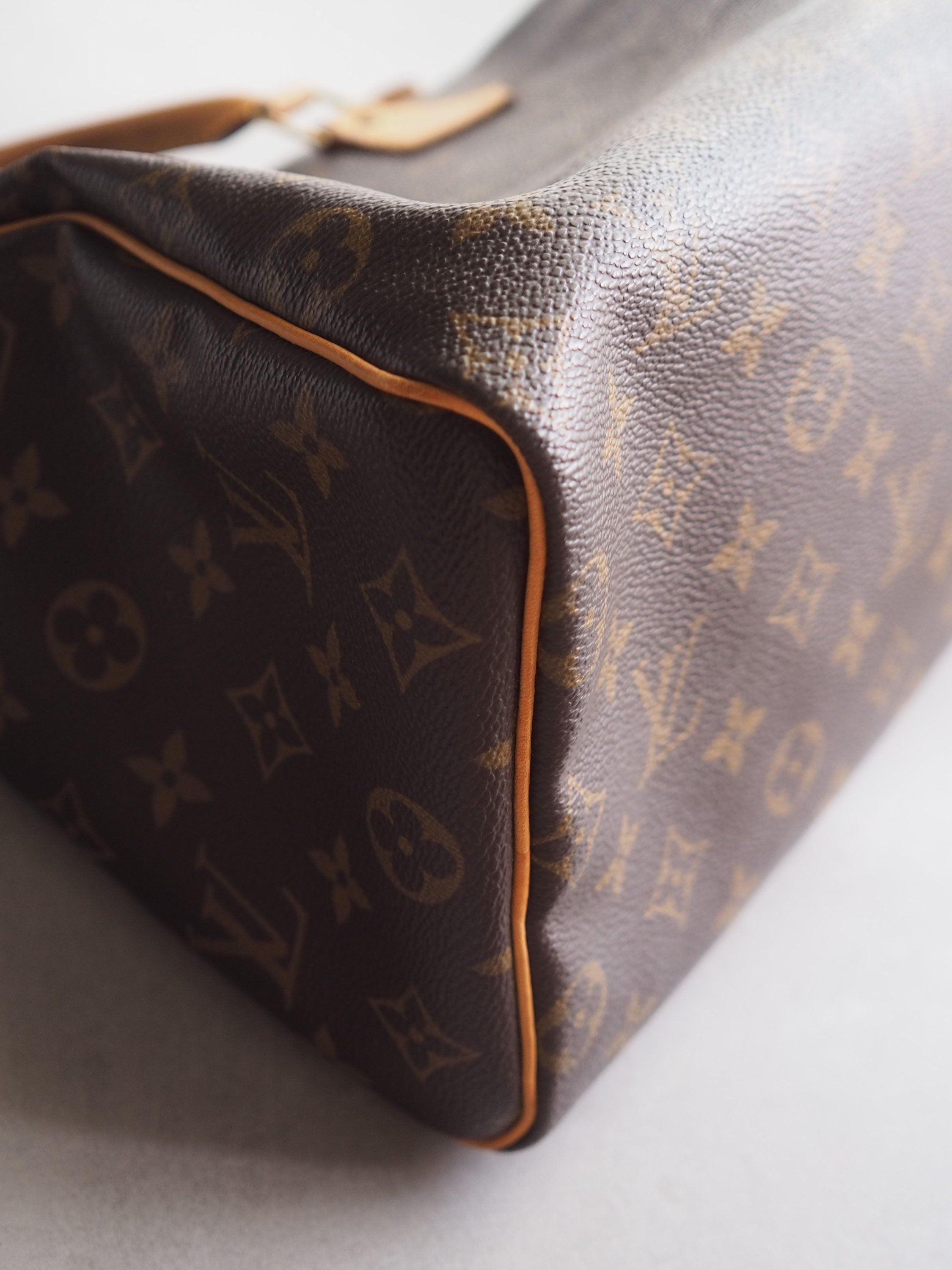 LOUIS VUITTON Speedy 25 Monogram Boston Hand Bag M41528 Purse Authentic