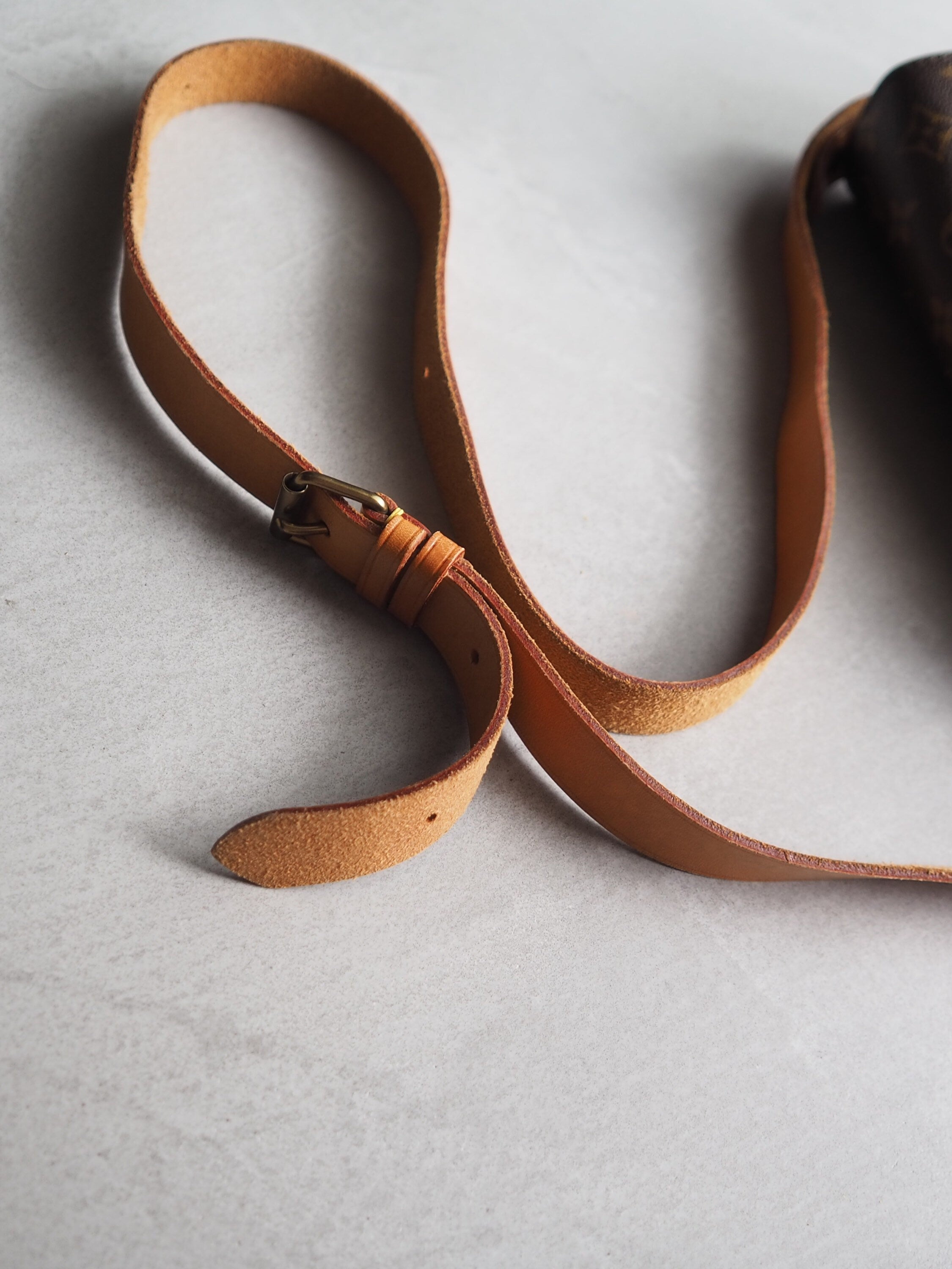 LOUIS VUITTON Monogram Mini Cartouchiere MM Shoulder bag Vintage Authentic