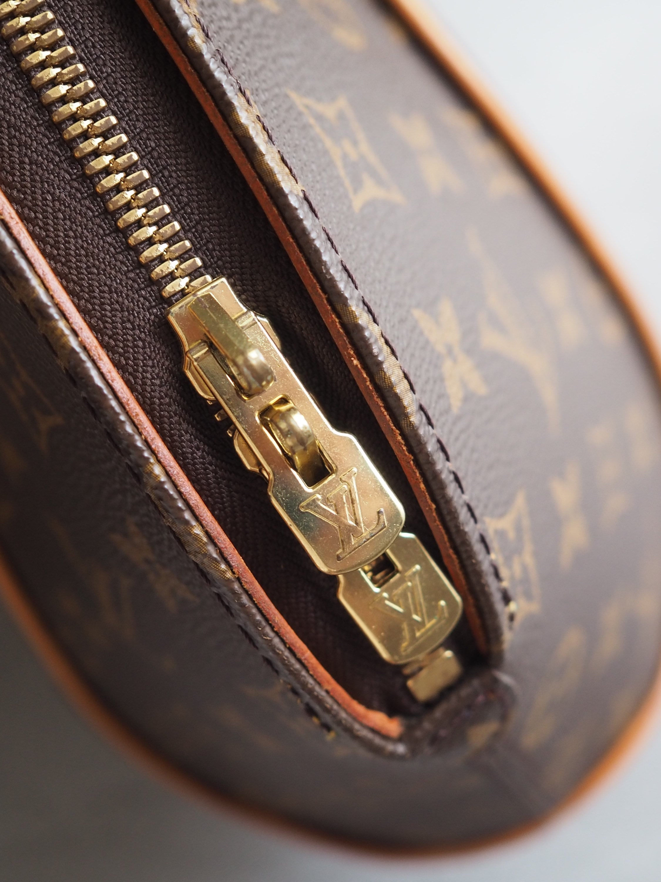 LOUIS VUITTON Monogram Ellipse PM Hand Bag M51127 Purse Authentic