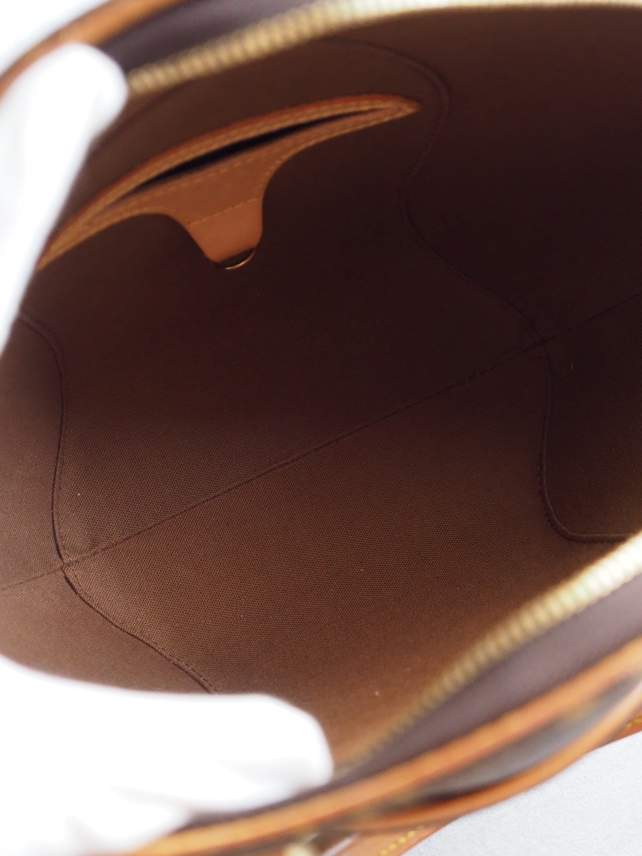 LOUIS VUITTON Monogram Ellipse PM Hand Bag M51127 Purse Authentic