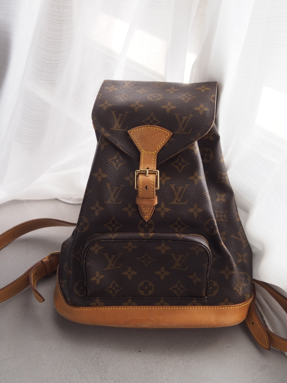 LOUIS VUITTON モノグラム モンスリ MM バックパック