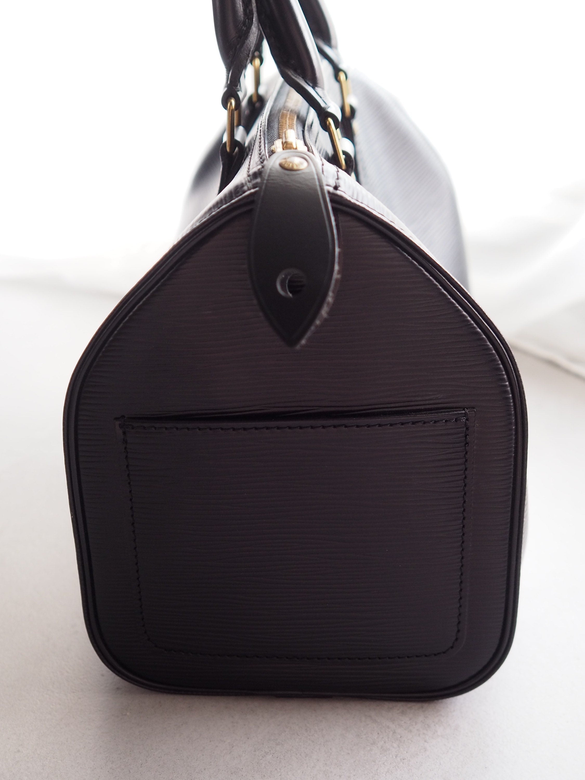 LOUIS VUITTON Speedy 25 Epi Boston Hand Bag M43013 Purse Authentic