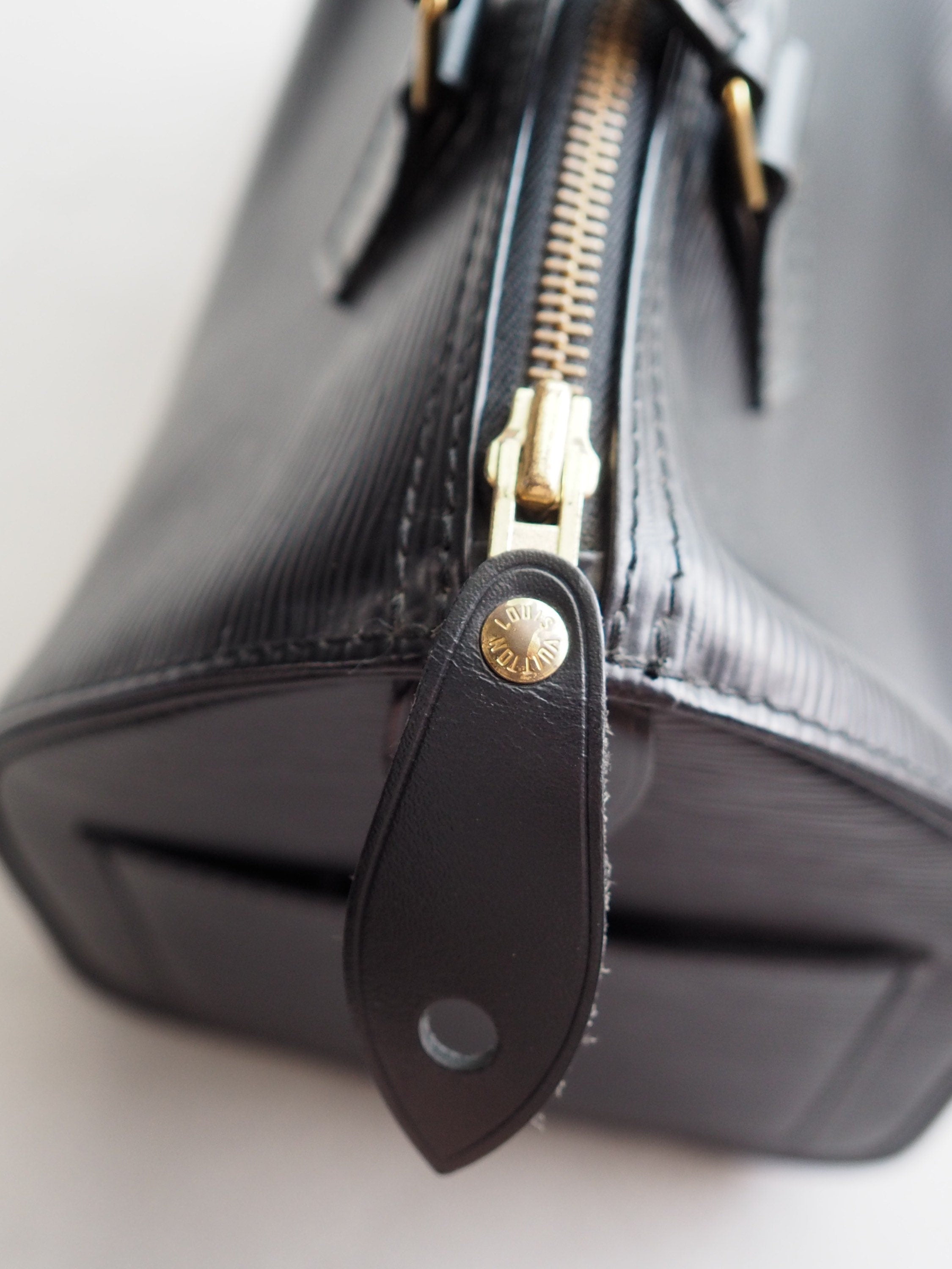 LOUIS VUITTON Speedy 25 Epi Boston Hand Bag M43013 Purse Authentic