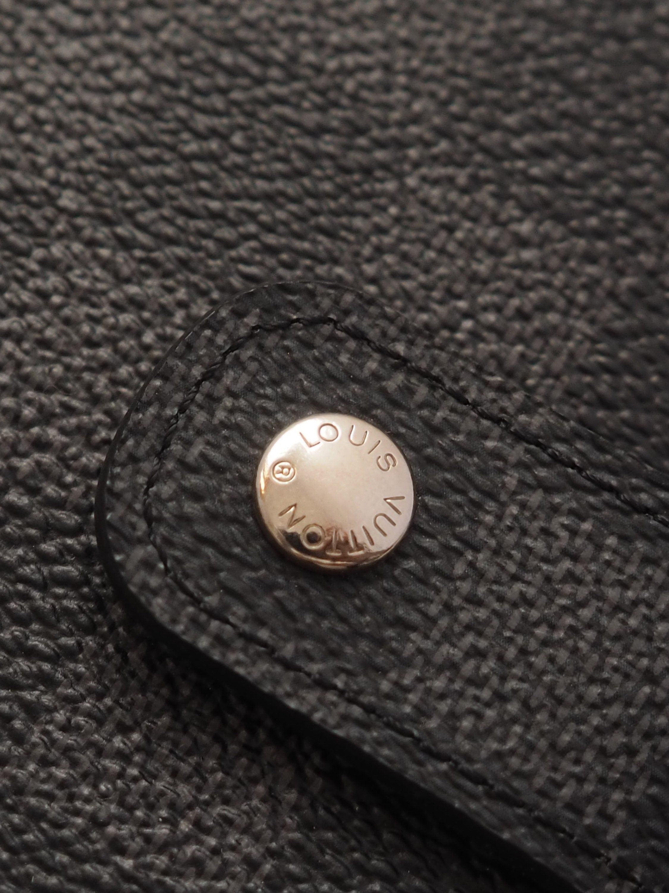 LOUIS VUITTON Agenda MM Damier Graphite Day Planner Cover Authentic Vintage Box