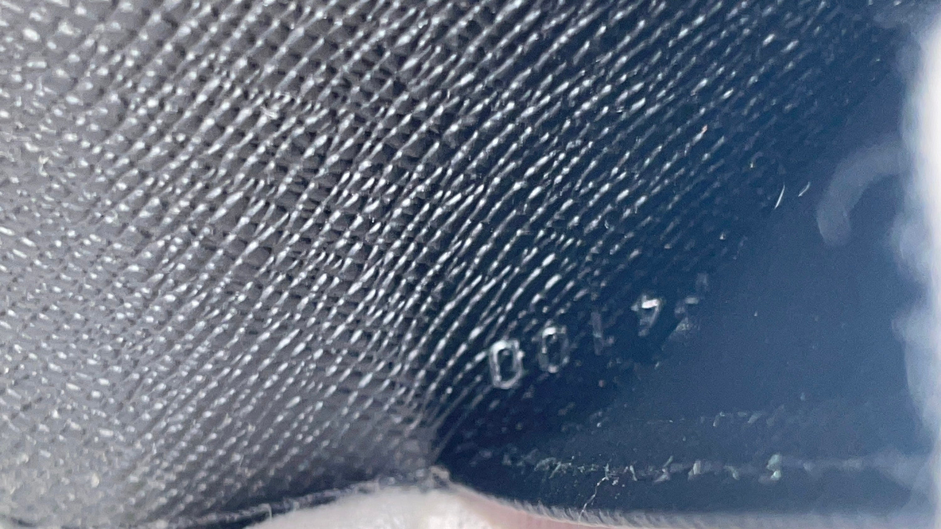 LOUIS VUITTON Agenda MM Damier Graphite Day Planner Cover Authentic Vintage Box