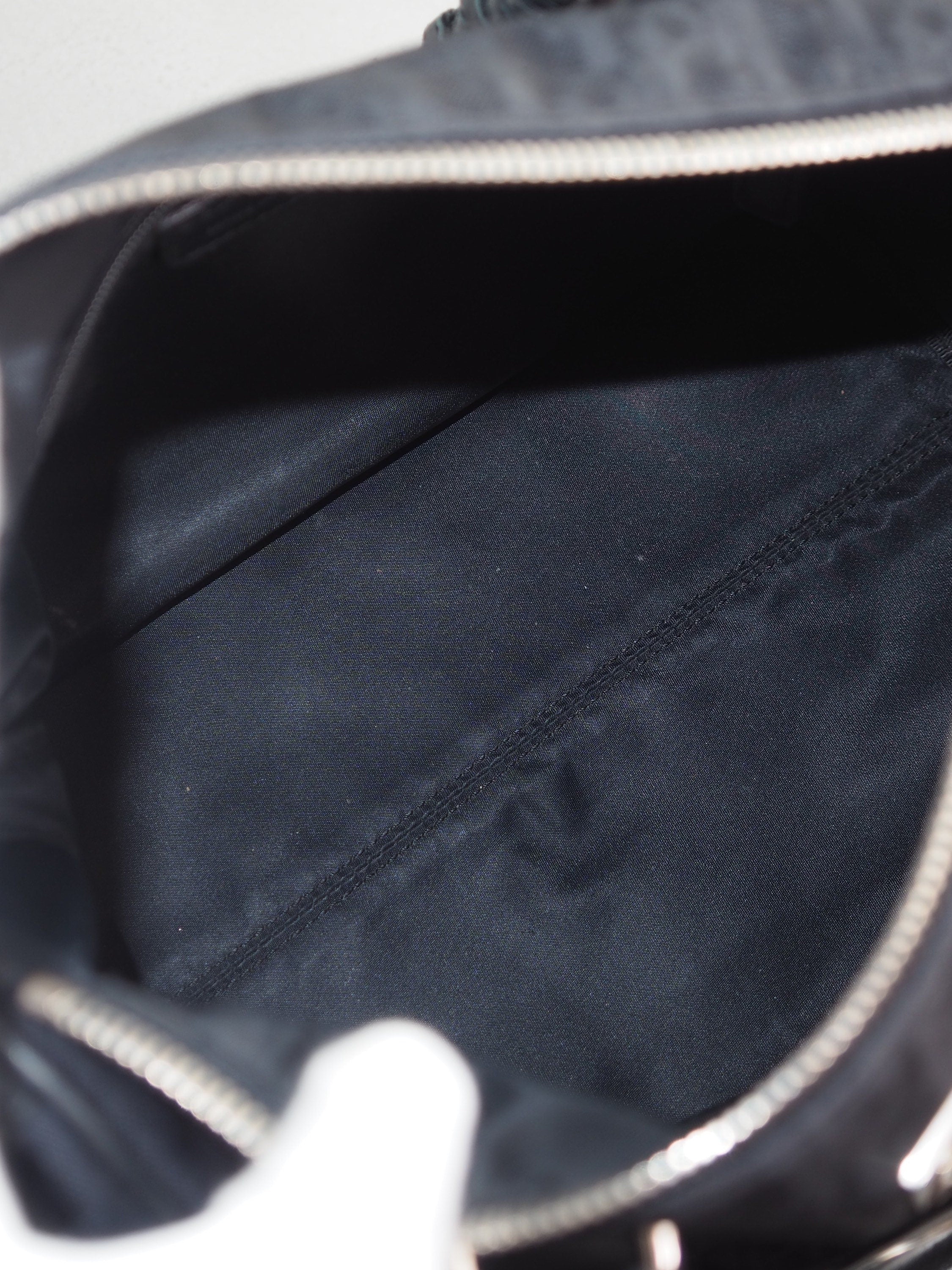 Christian Dior Trotter Hand Mini Boston Bag Black Vintage Authentic