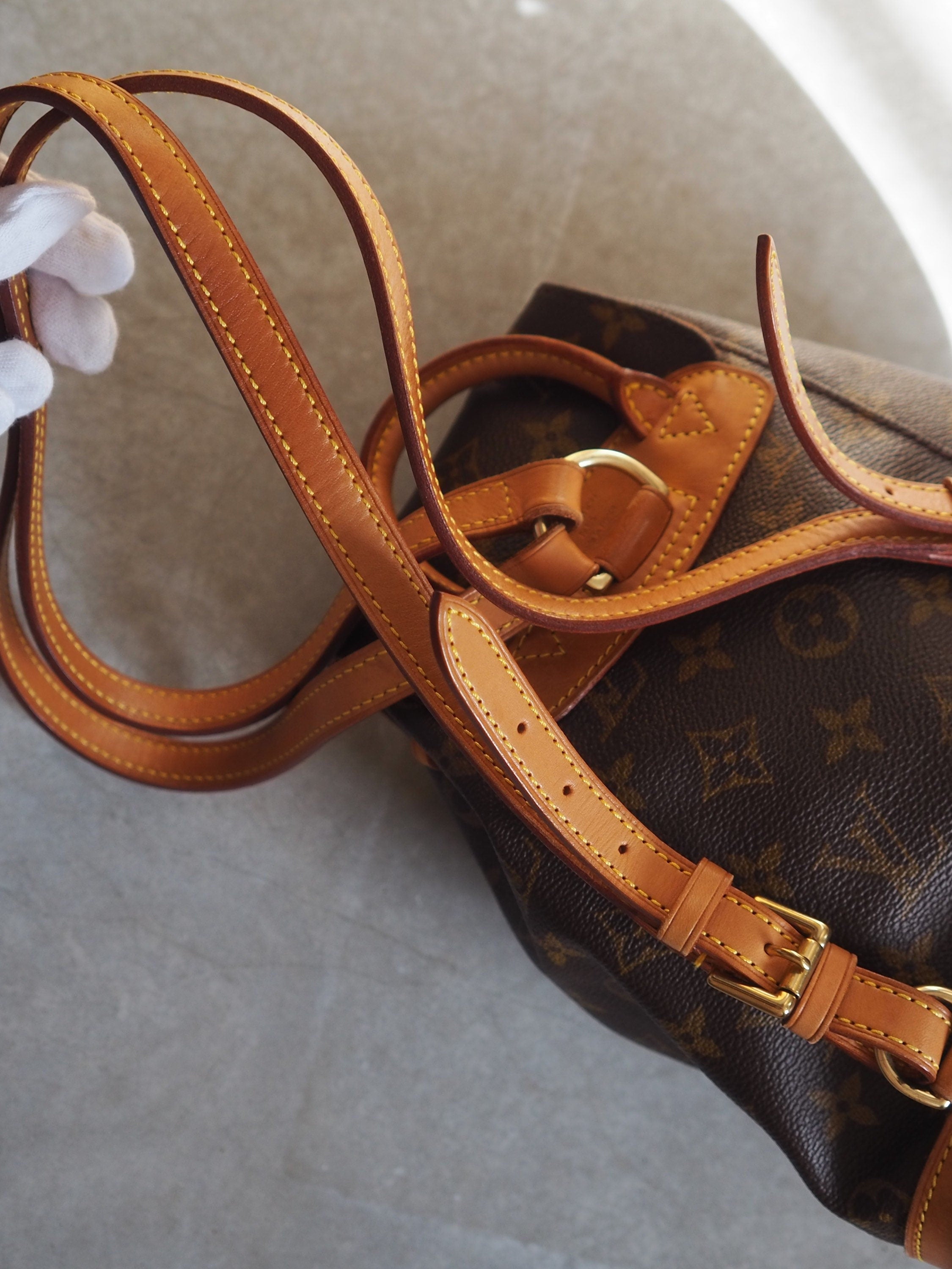 LOUIS VUITTON Monogram Mini Montsouris PM Backpack Authentic