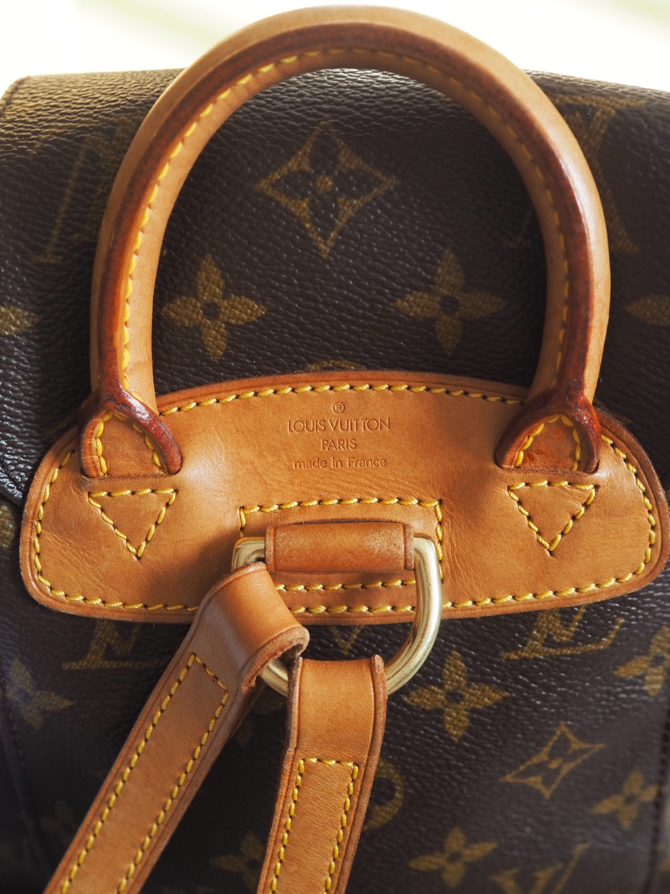 LOUIS VUITTON Monogram Mini Montsouris PM Backpack Authentic