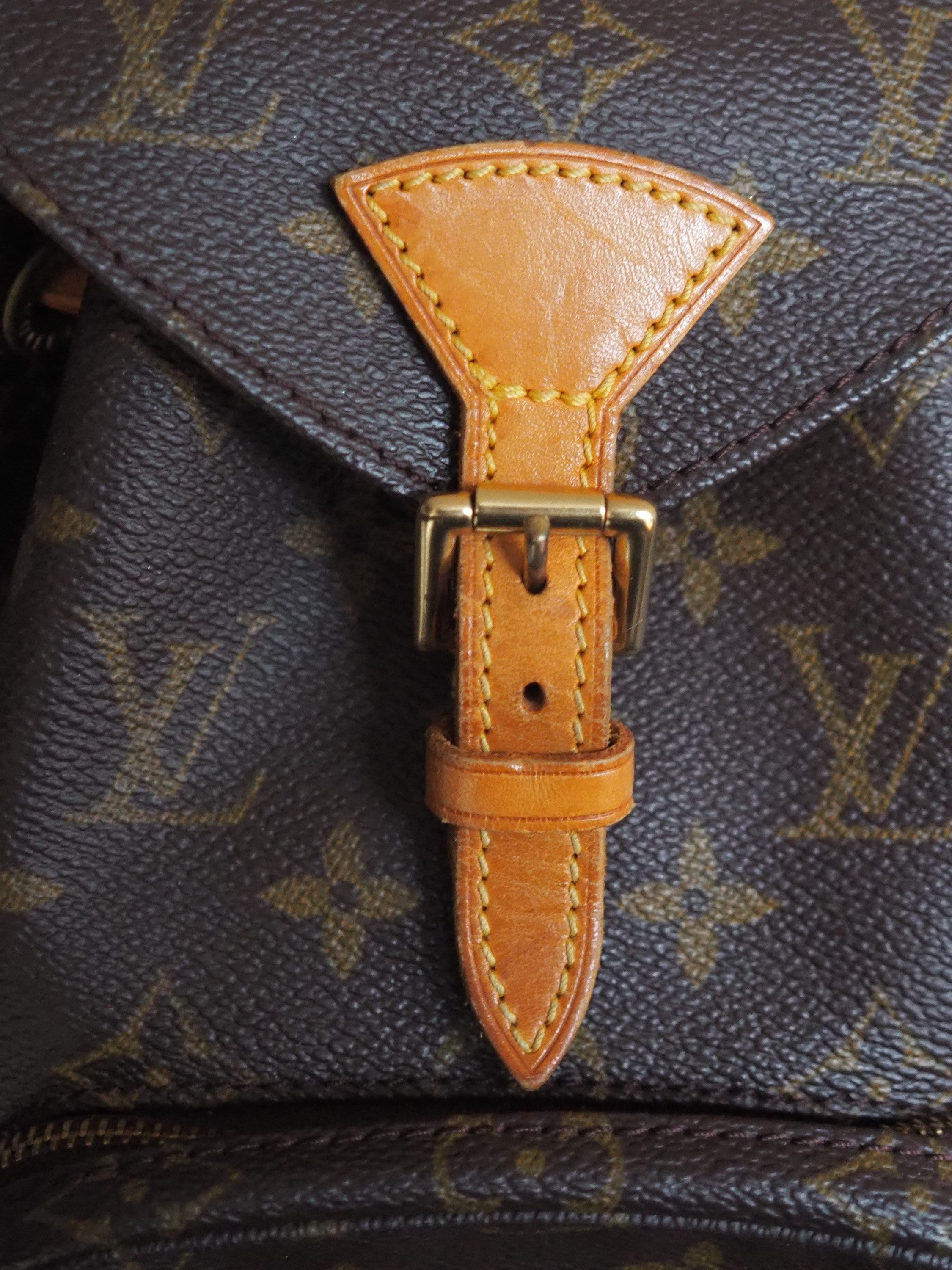 LOUIS VUITTON Monogram Mini Montsouris PM Backpack Authentic