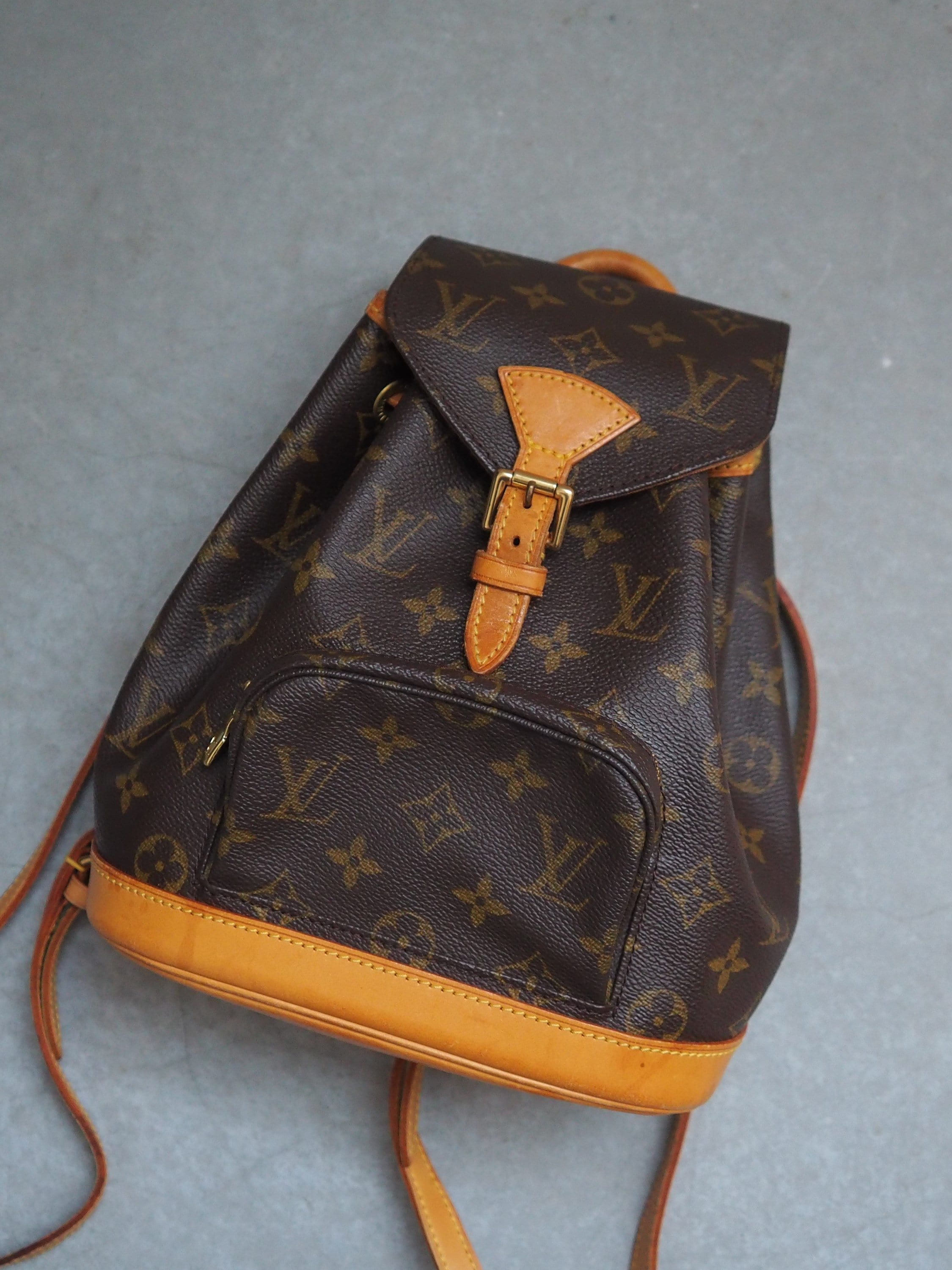 LOUIS VUITTON Monogram Mini Montsouris PM Backpack Authentic